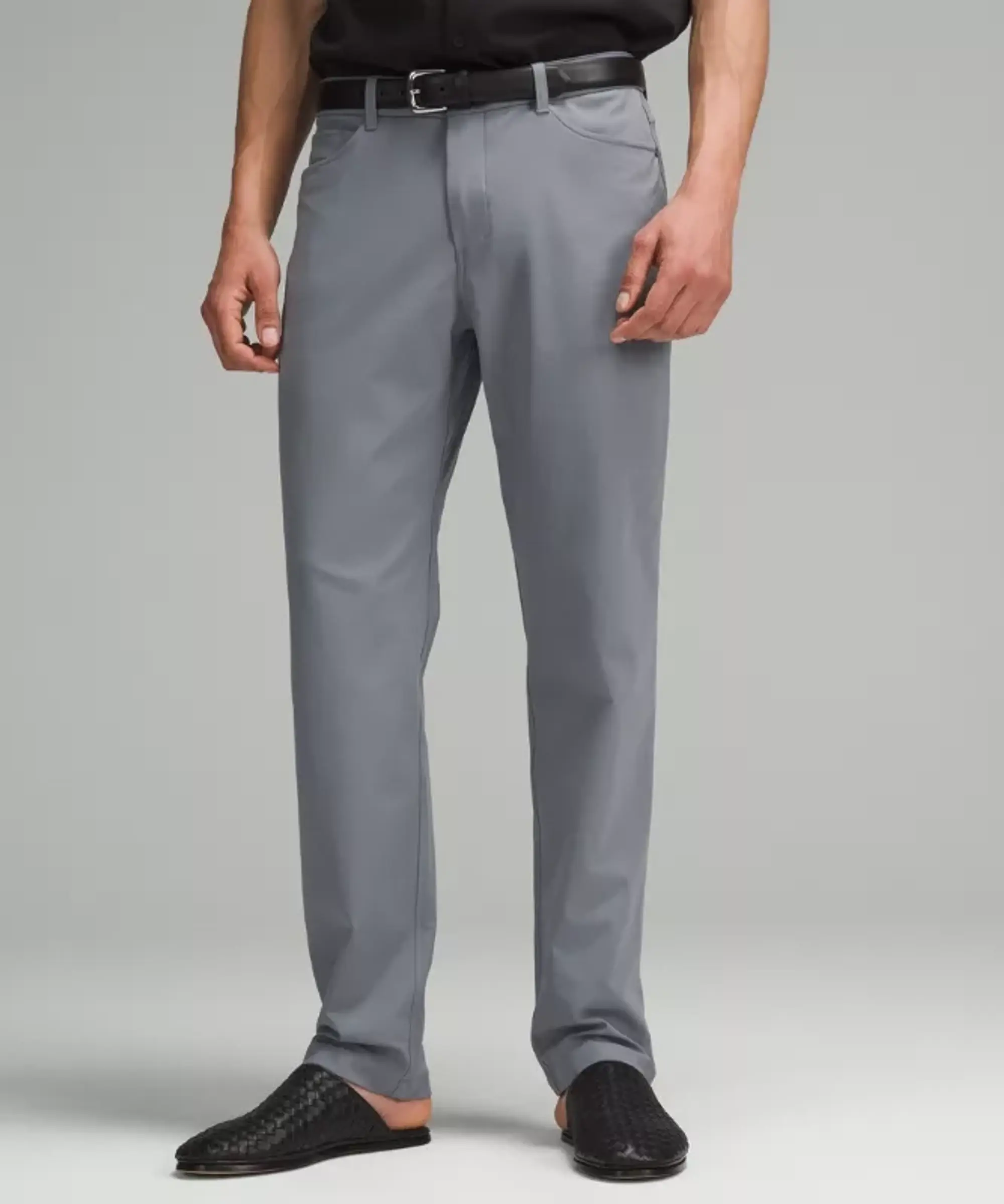 lululemon IE lululemon – Men's ABC Classic-Fit 5 Pocket Trousers 34L Warpstreme – Color Grey – Size 46