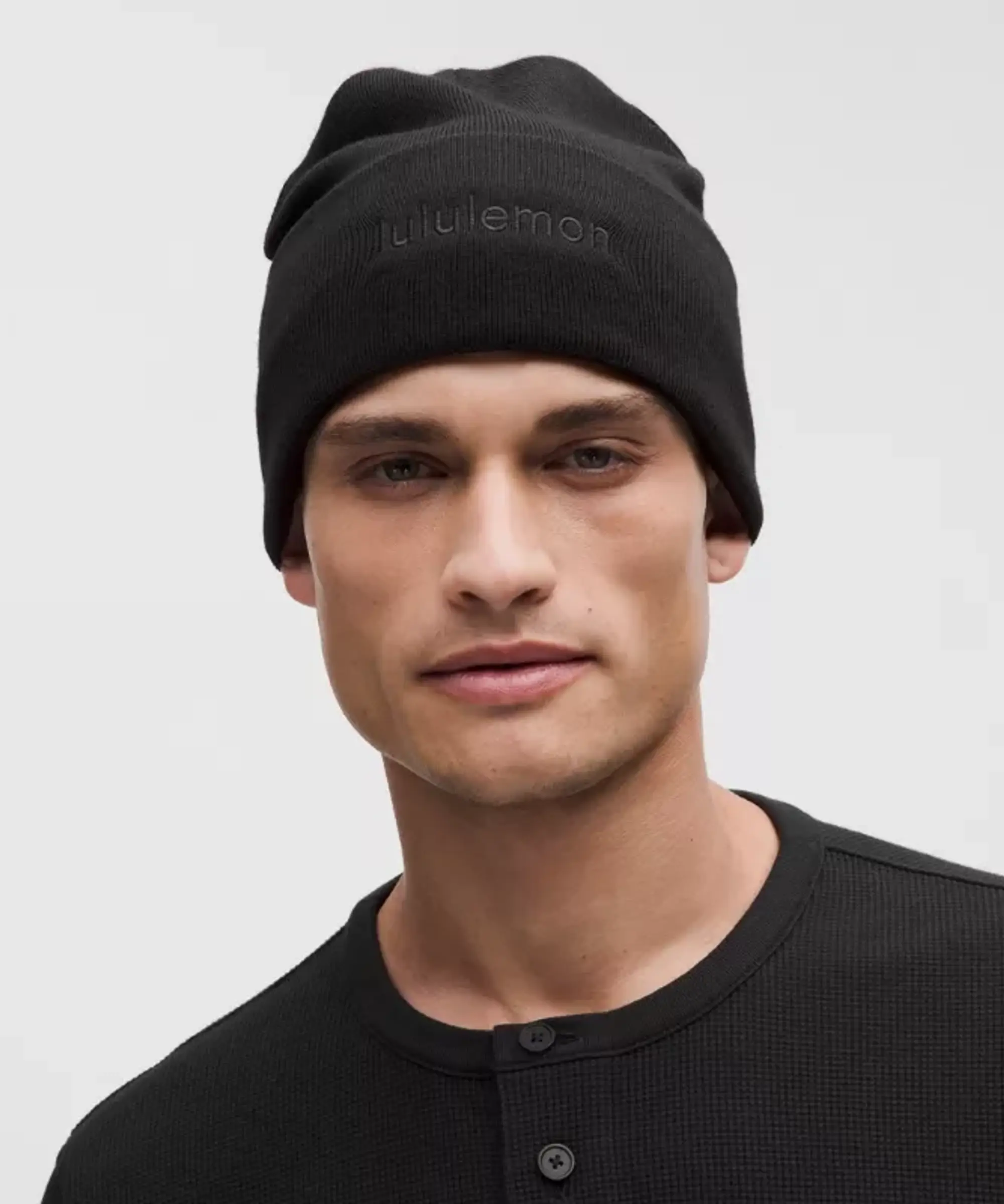 lululemon IE lululemon – Warm Revelation Beanie Hat Wordmark – Color Black