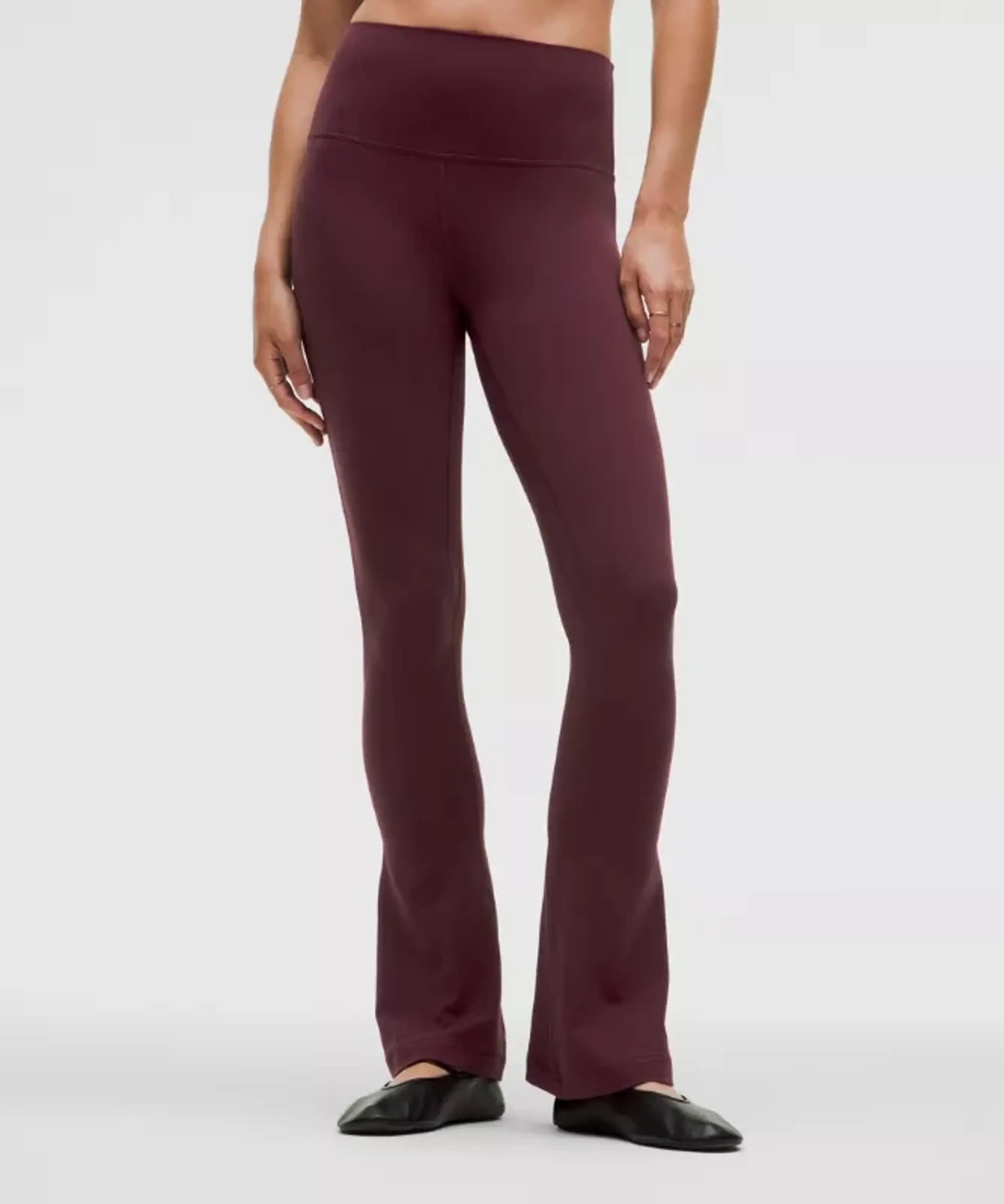 lululemon IE lululemon – Women's Align High-Rise Mini-Flare Pants Regular – Color Burgundy/Red – Size 14