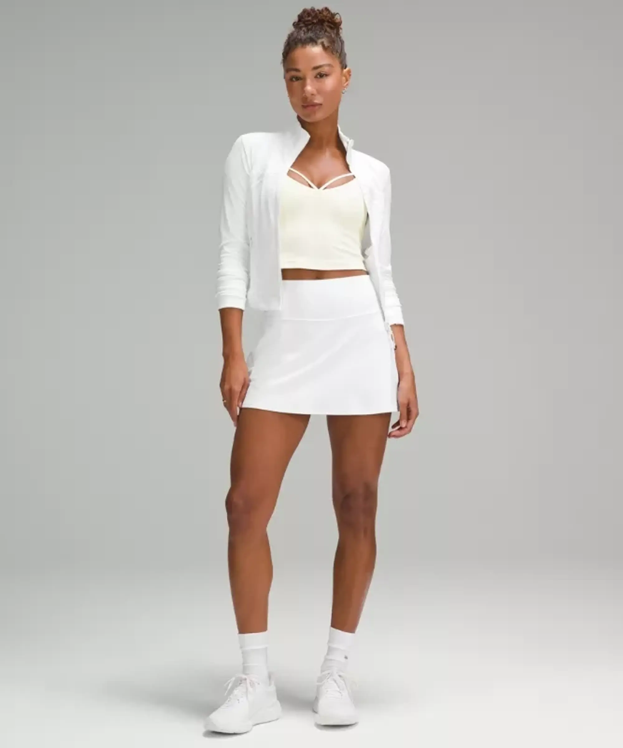 lululemon IE lululemon – Women's Define Cropped Jacket Nulu – Color White – Size 10