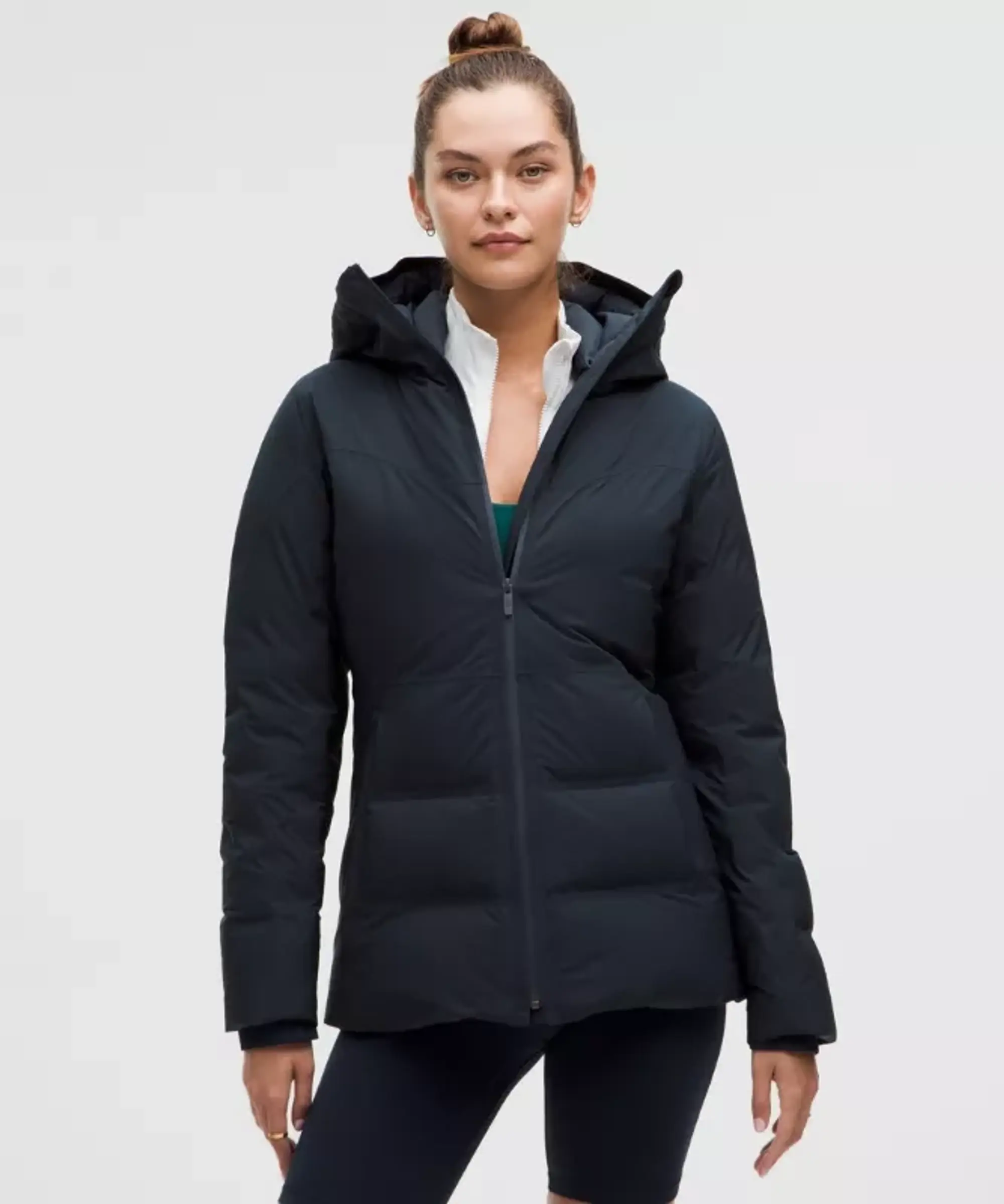 lululemon IE lululemon – Women's StretchSeal Sleet Street 600-Down-Fill Jacket – Color Blue – Size 2