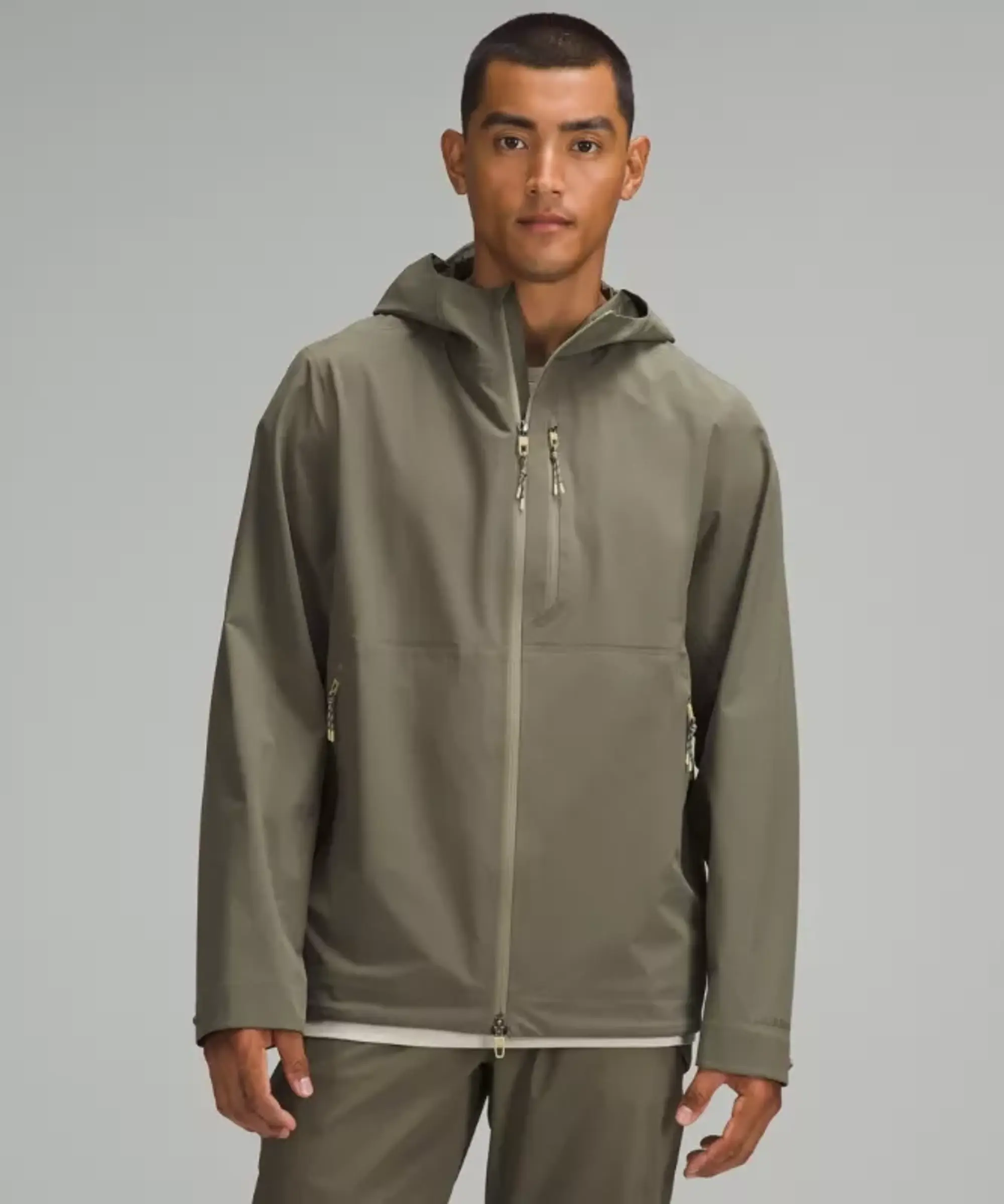 lululemon IE lululemon – Men's City-to-Hike Waterproof Jacket – Color Green – Size L