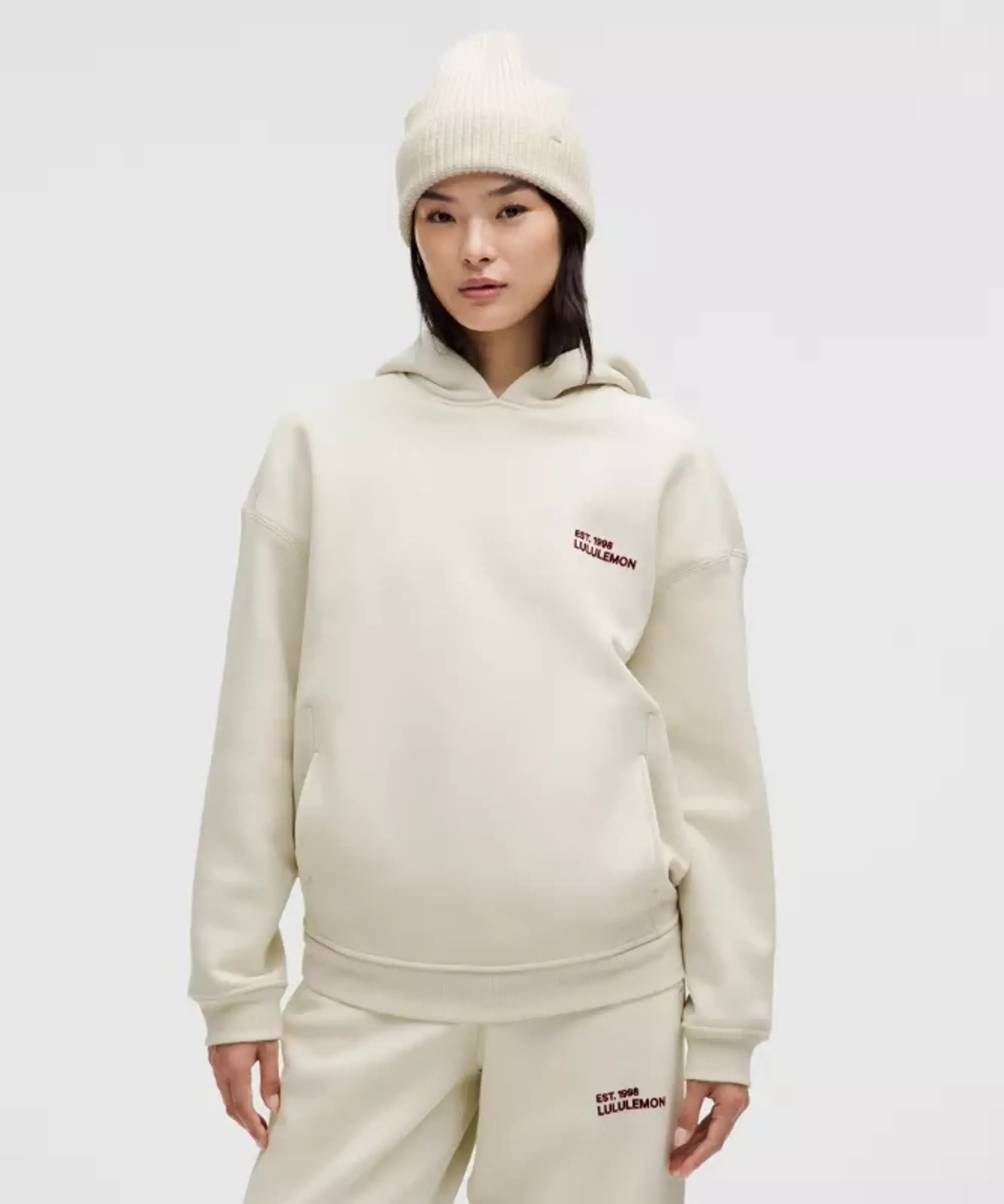 lululemon IE lululemon – Women's Heavyweight Oversized Hoodie – Color White – Size XS