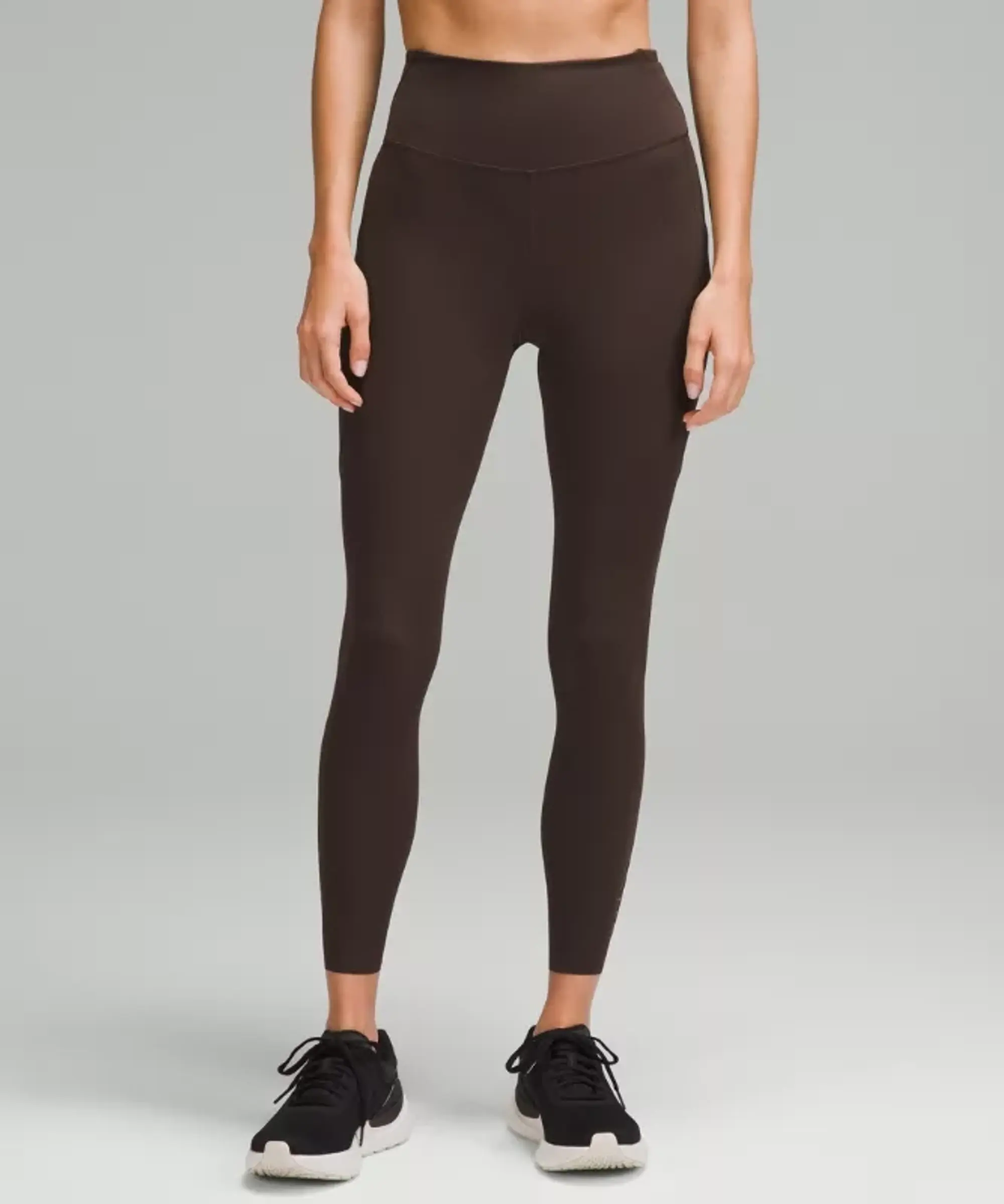 lululemon IE lululemon – Women's Fast and Free High-Rise Tight Leggings 25” Pockets – Color Brown – Size 6