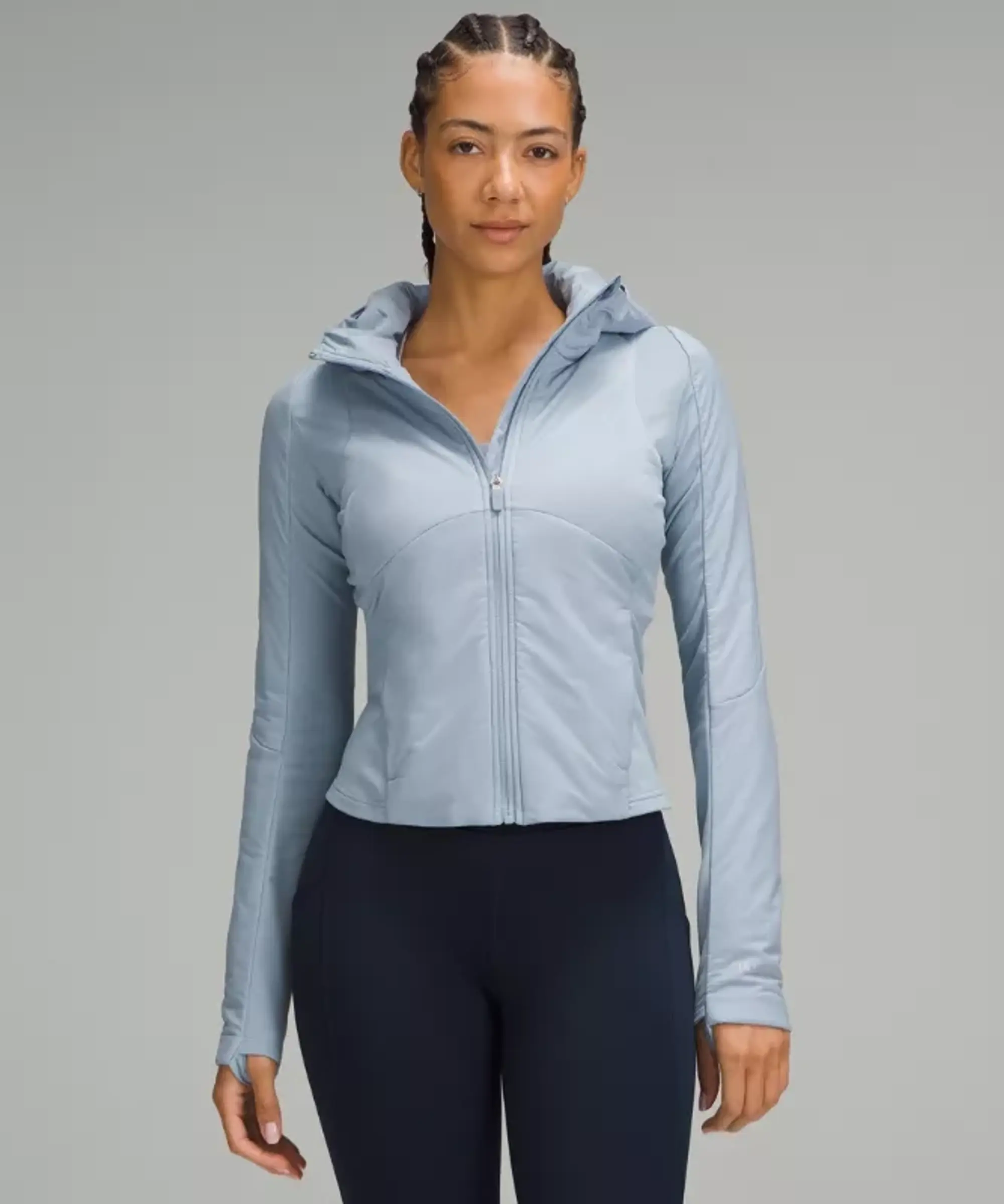 lululemon IE lululemon – Women's Push Your Pace Jacket – Color Blue/Pastel – Size 8