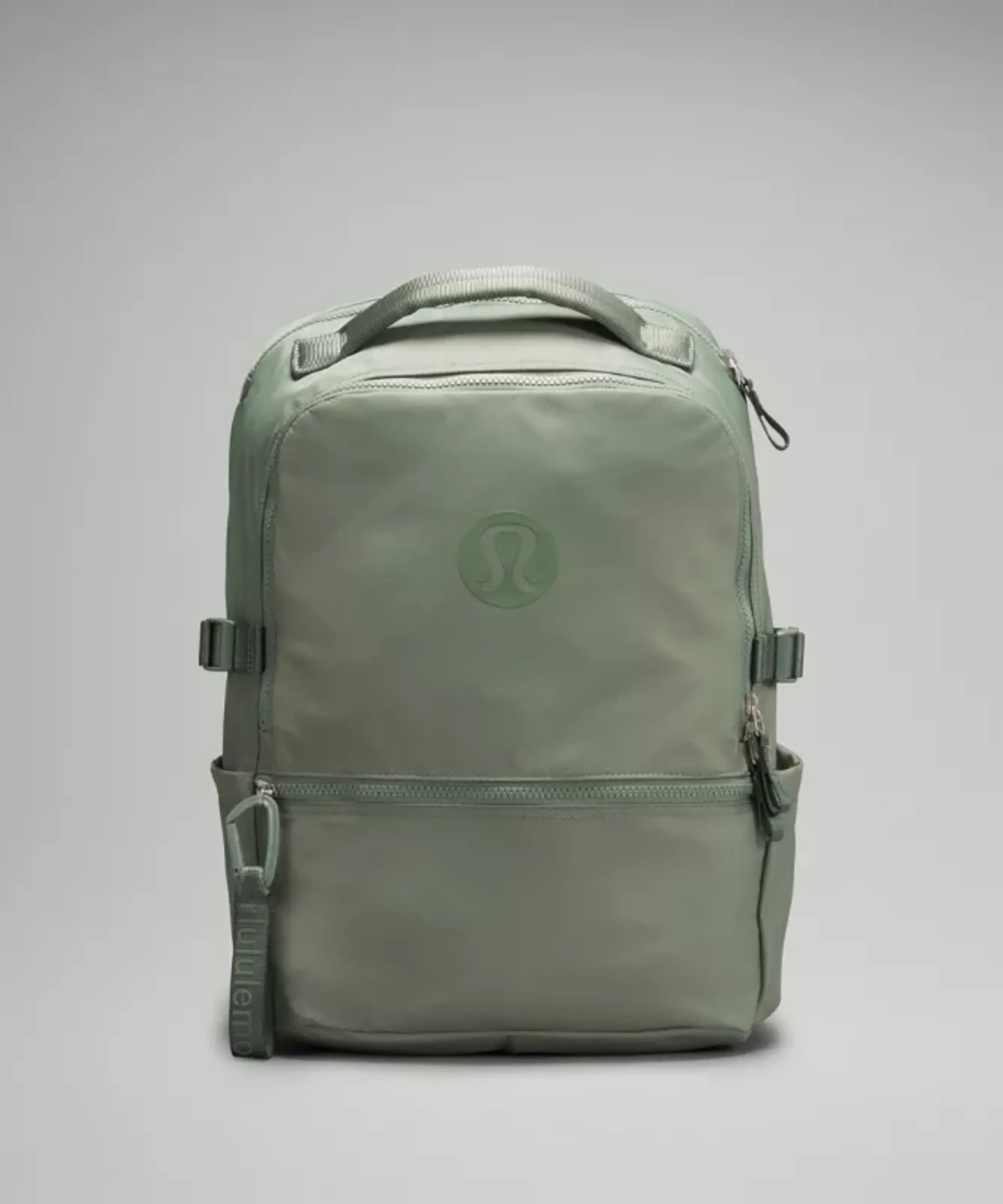 lululemon IE lululemon – New Crew Backpack 22L Logo – Color Grey/Green/Pastel