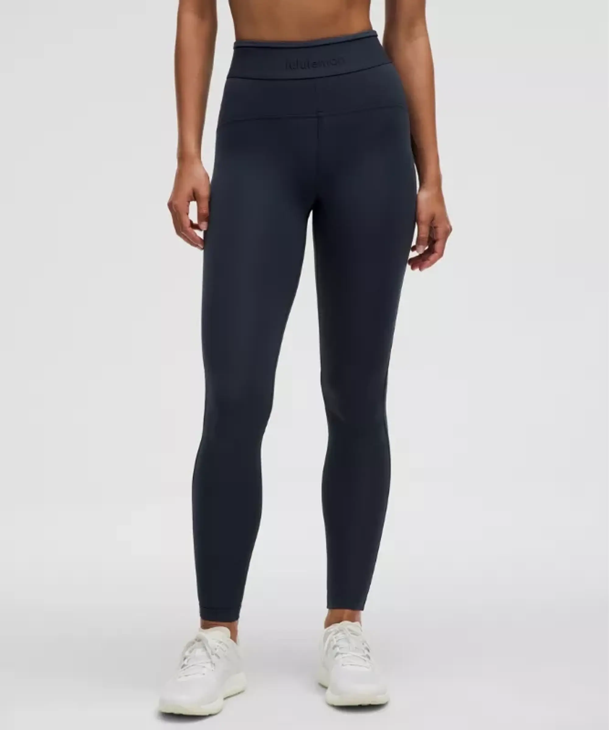 lululemon IE lululemon – Women's License to Train High-Rise Tight Leggings Logo – 28 – Color Blue – Size 10