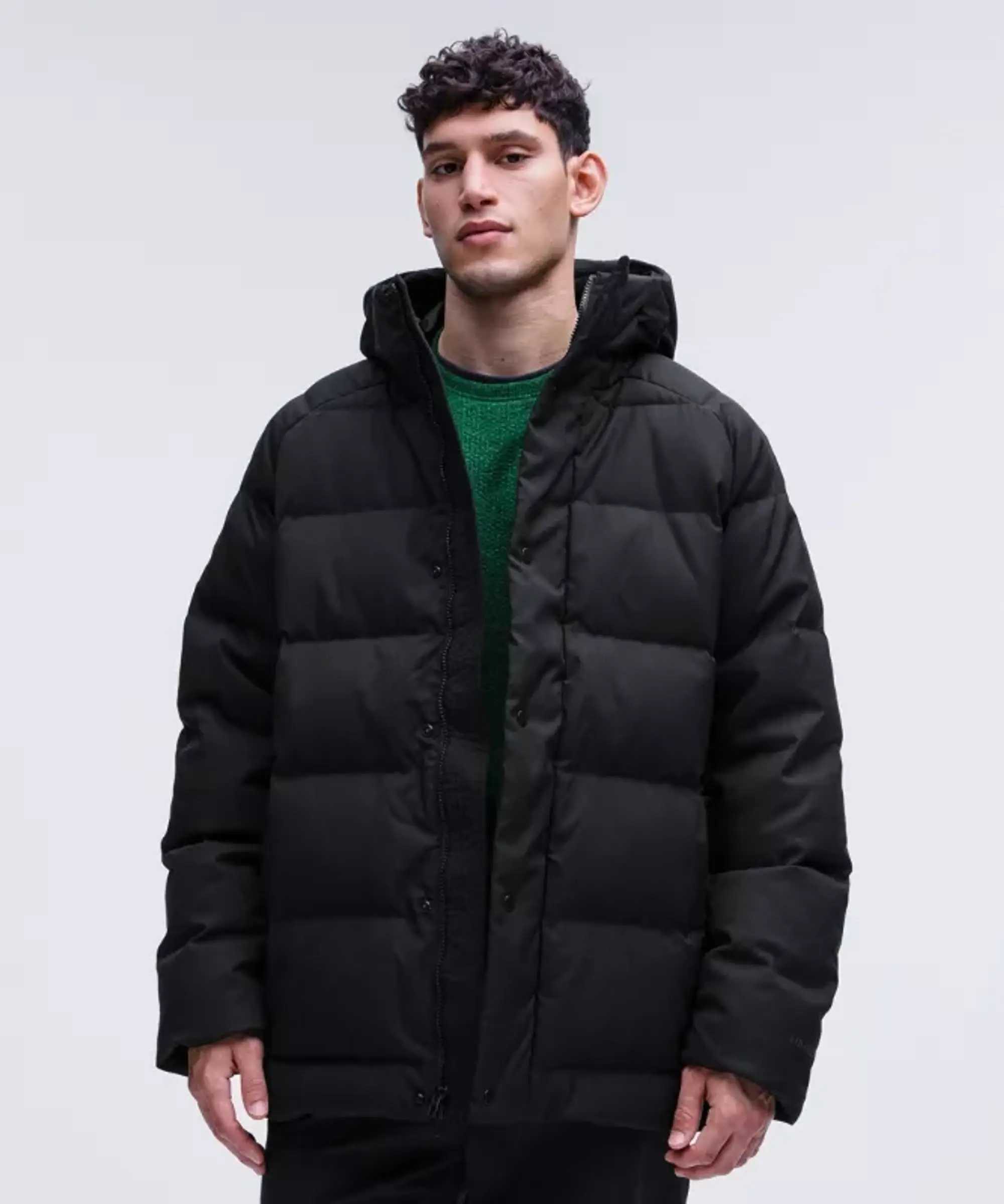 lululemon IE lululemon – Men's Wunder Puff 600-Down-Fill Jacket Tech Canvas – Color Black – Size XL