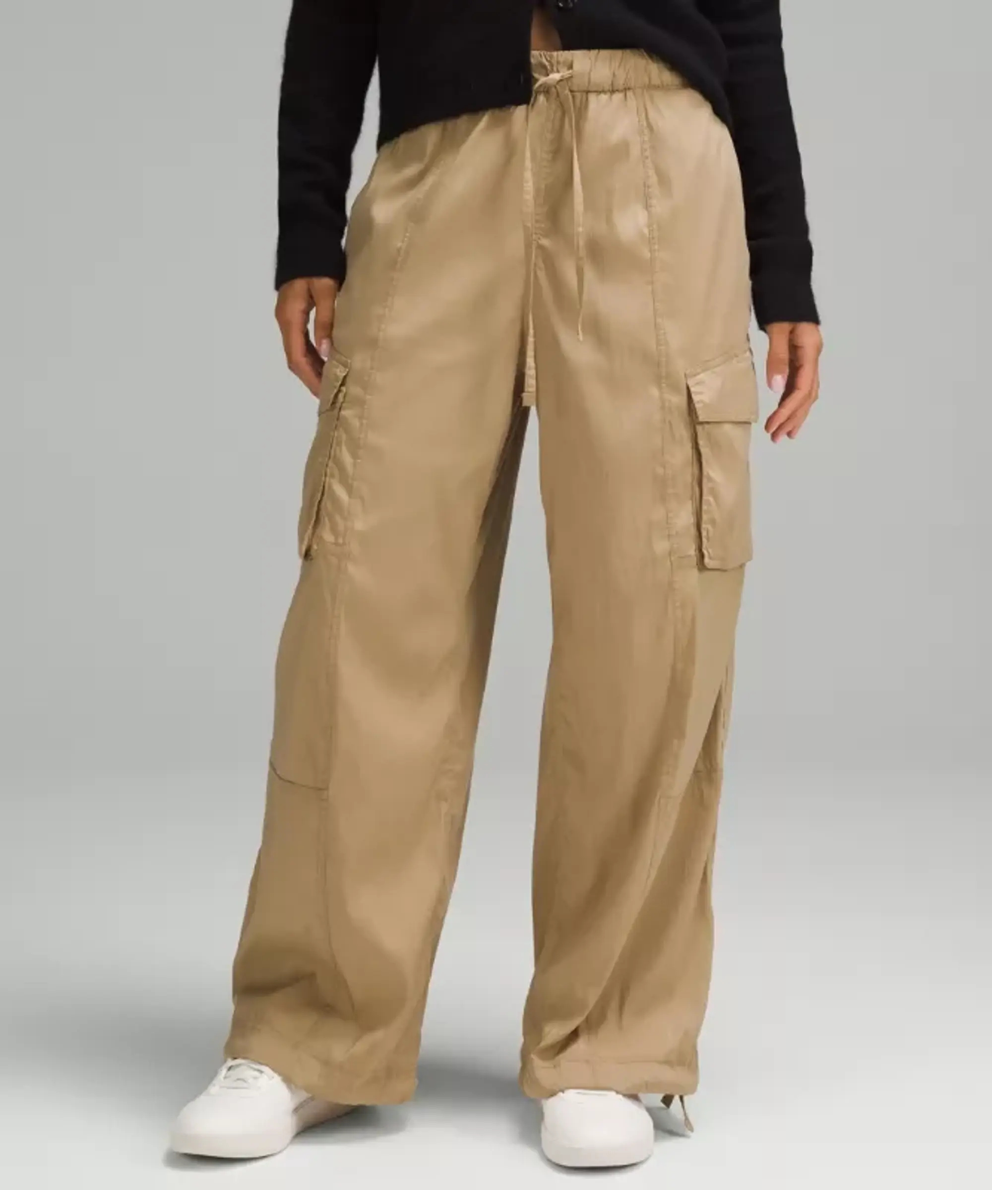 lululemon IE lululemon – Women's Lightweight Adjustable Mid-Rise Cargo Pants – Color Brown – Size 3XS