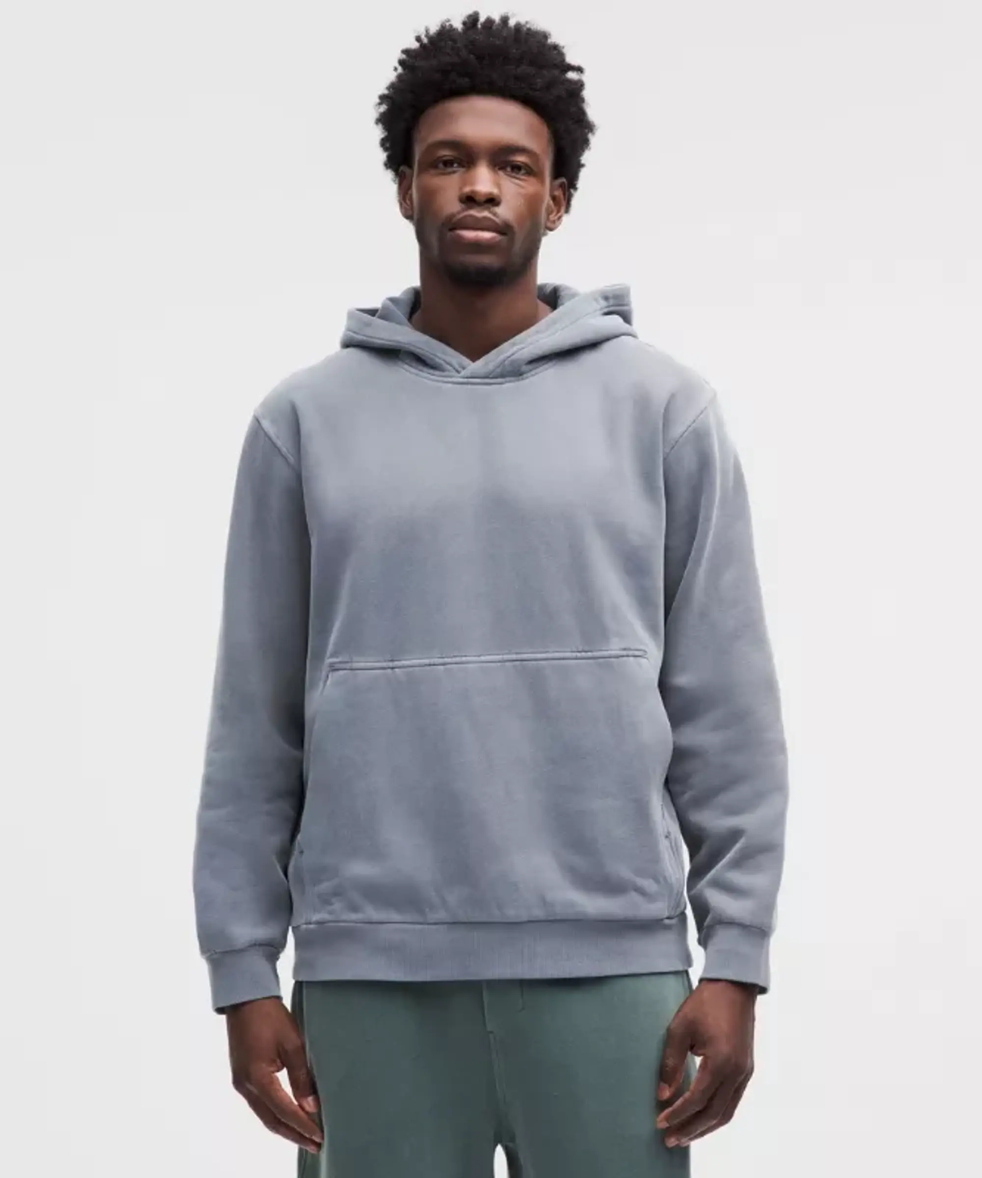 lululemon IE lululemon – Men's Steady State Pullover Hoodie Wash – Color Navy Blue – Size 2XL