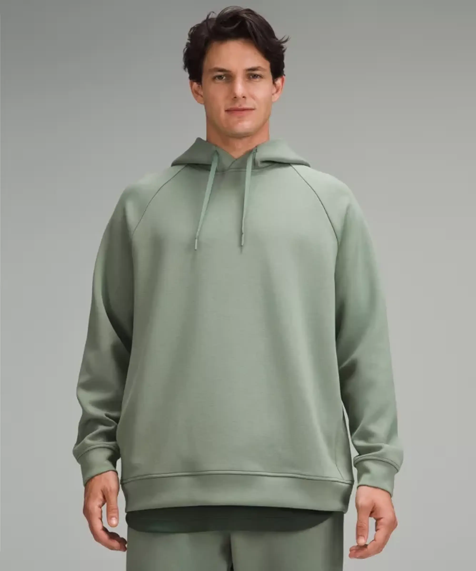 lululemon IE lululemon – Men's Smooth Spacer Classic-Fit Pullover Hoodie – Color Grey/Green/Pastel – Size 2XL