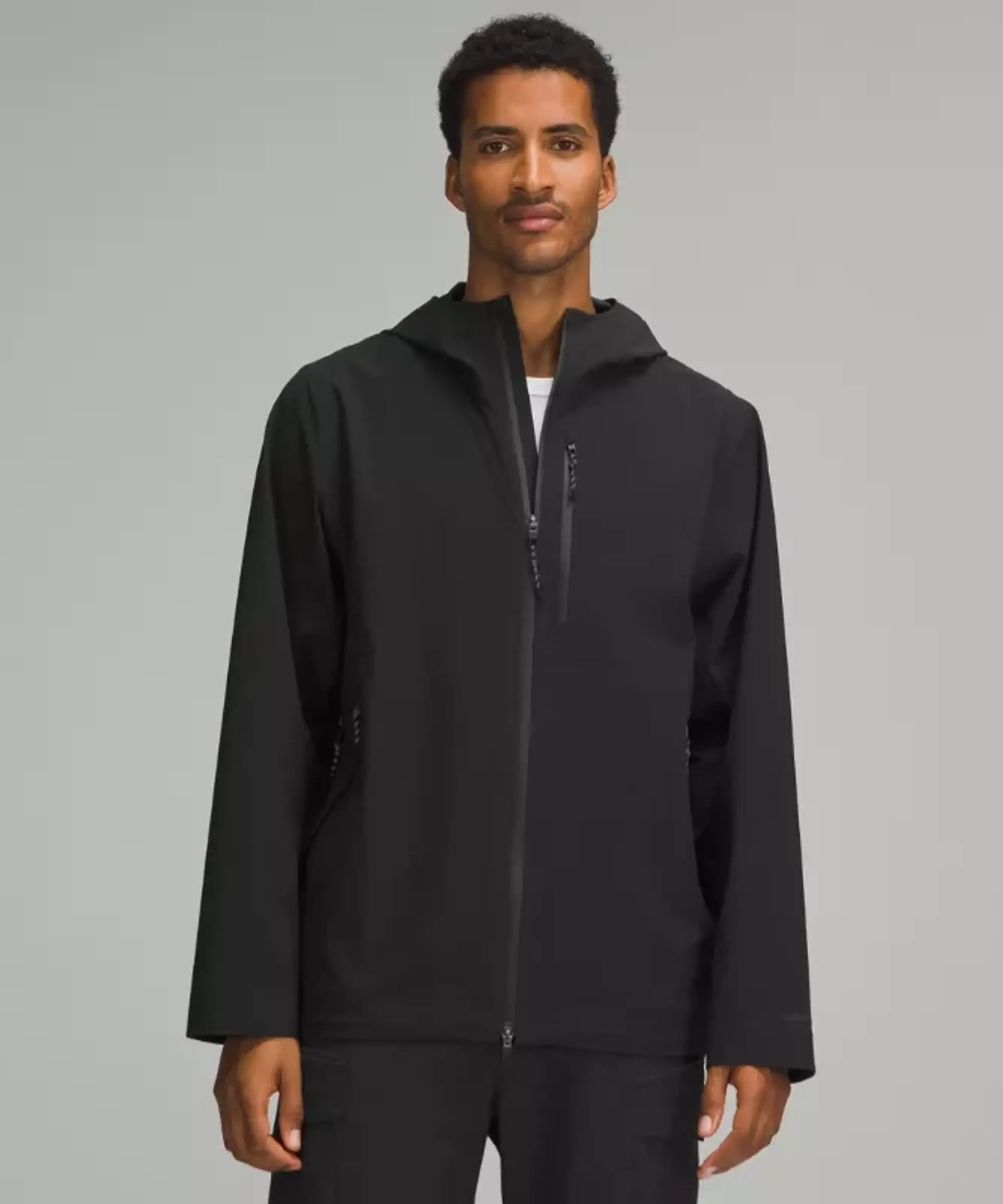 lululemon IE lululemon – Men's City-to-Hike Waterproof Jacket – Color Black – Size 2XL
