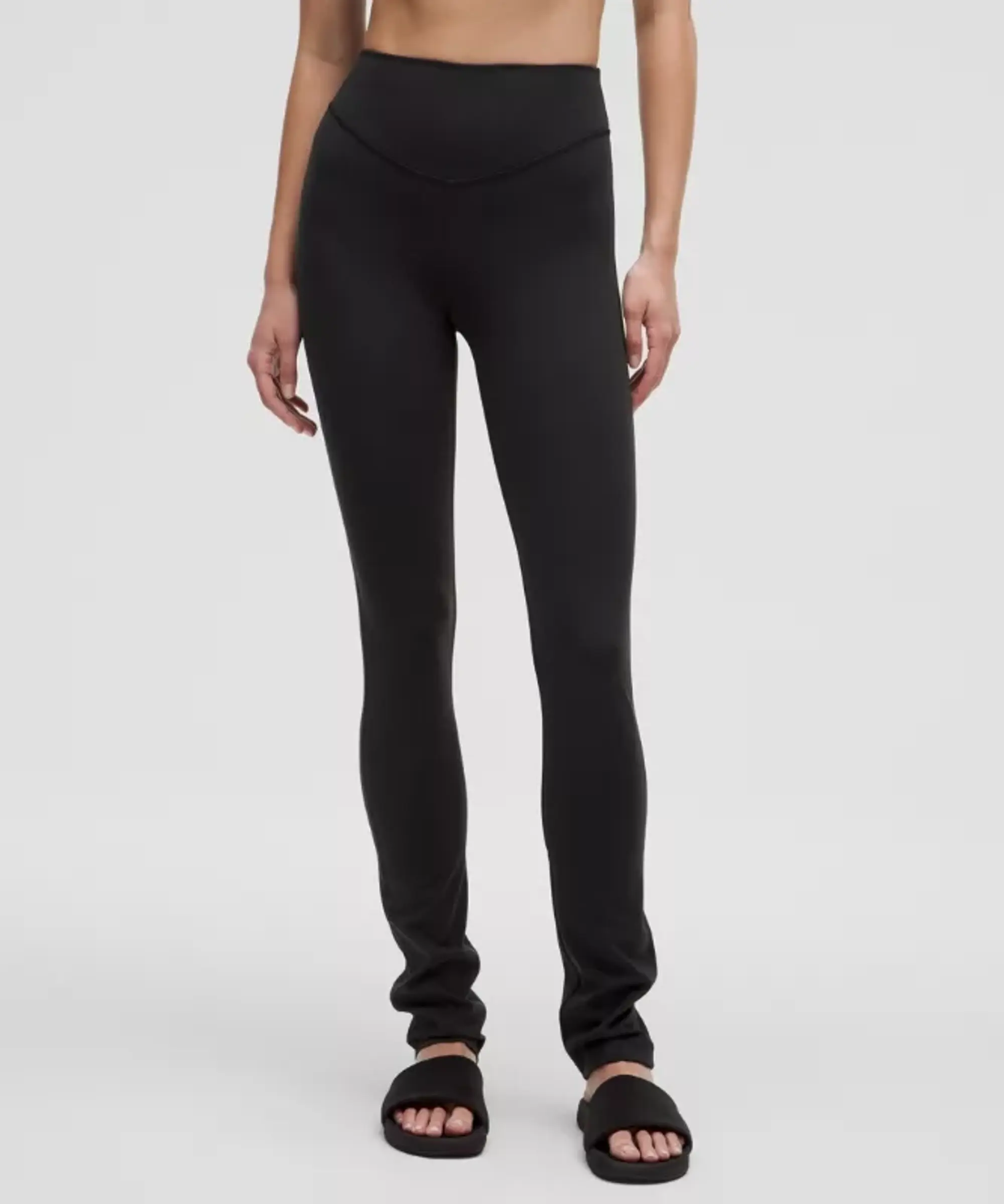 lululemon IE lululemon – Women's Wunder Under Ruched Pants Regular – Color Black – Size 8