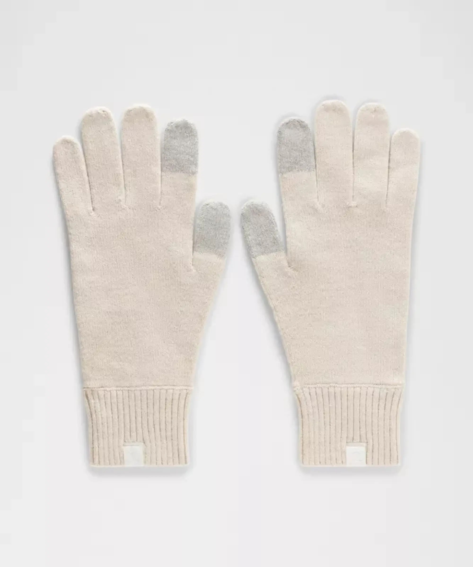 lululemon IE lululemon – Warm Revelation Gloves – Color White – Size XL