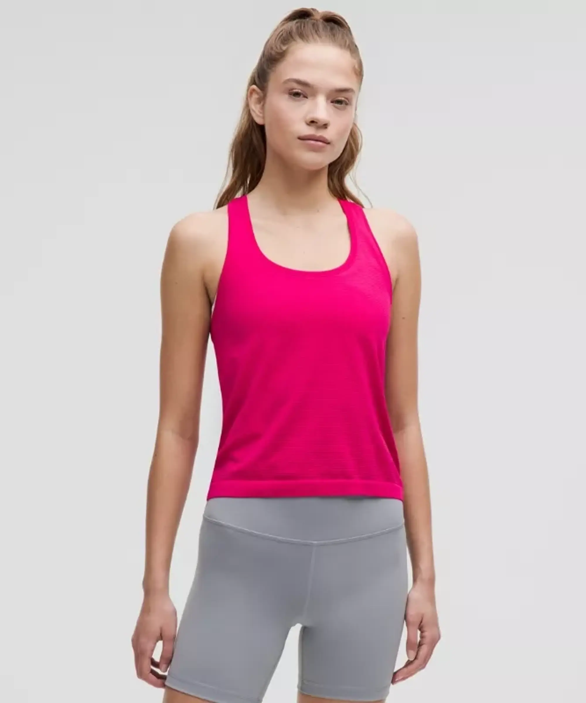lululemon IE lululemon – Women's Swiftly Tech Racerback Tank Top 2.0 Waist Length – Color Pink – Size 6