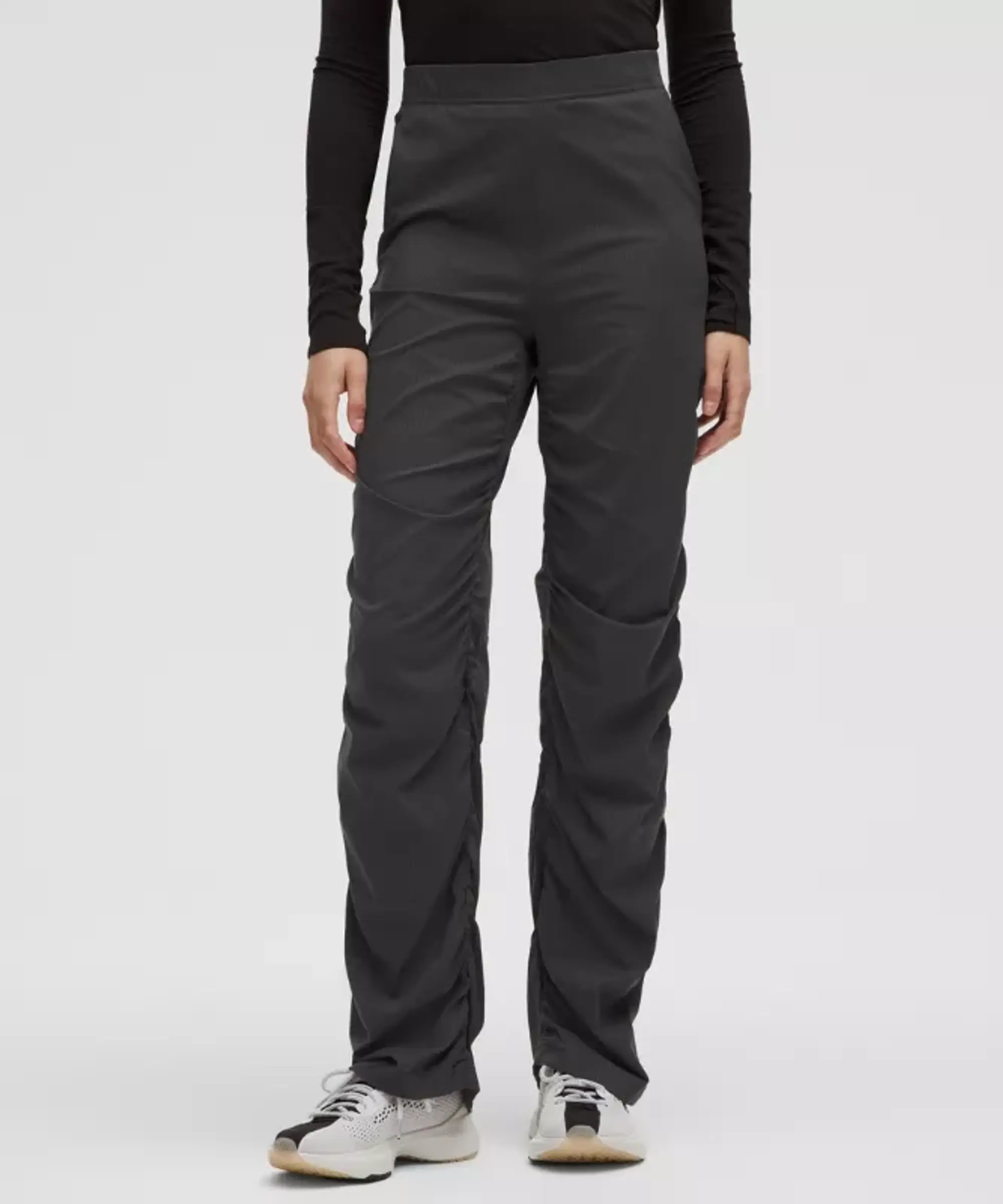 lululemon IE lululemon – Women's Dance Studio Slim-Fit High-Rise Flared Pants – Color Grey – Size 3XS