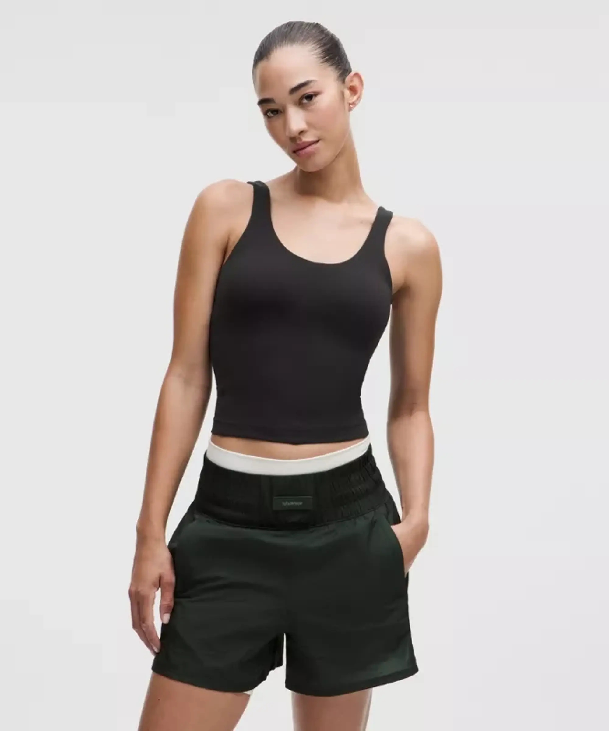 lululemon IE lululemon – Women's Glow Up Tank Top Medium Support, B/C Cup – Color Black – Size 6
