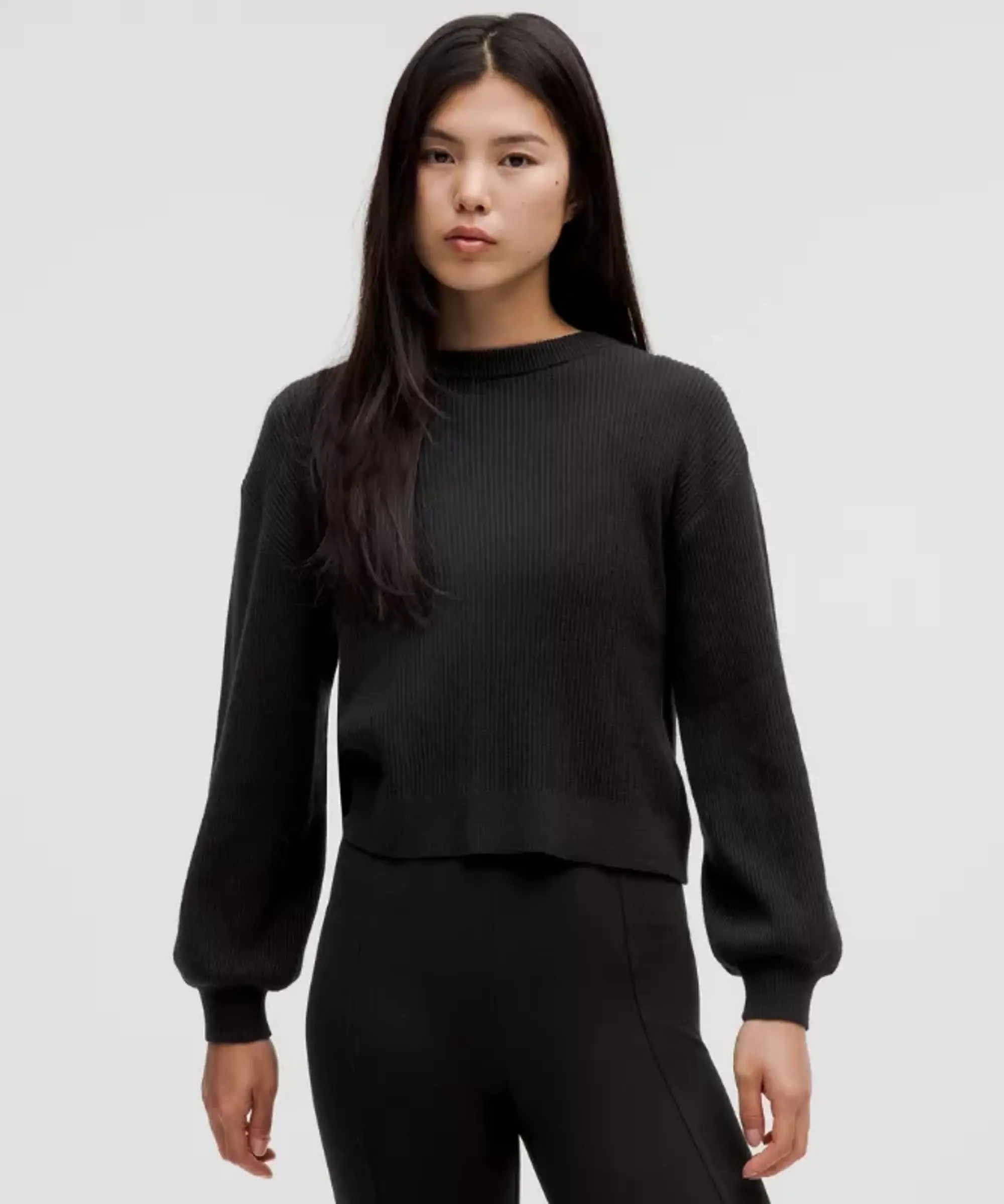 lululemon IE lululemon – Women's Reversible Crossover Sweater – Color Black – Size XS