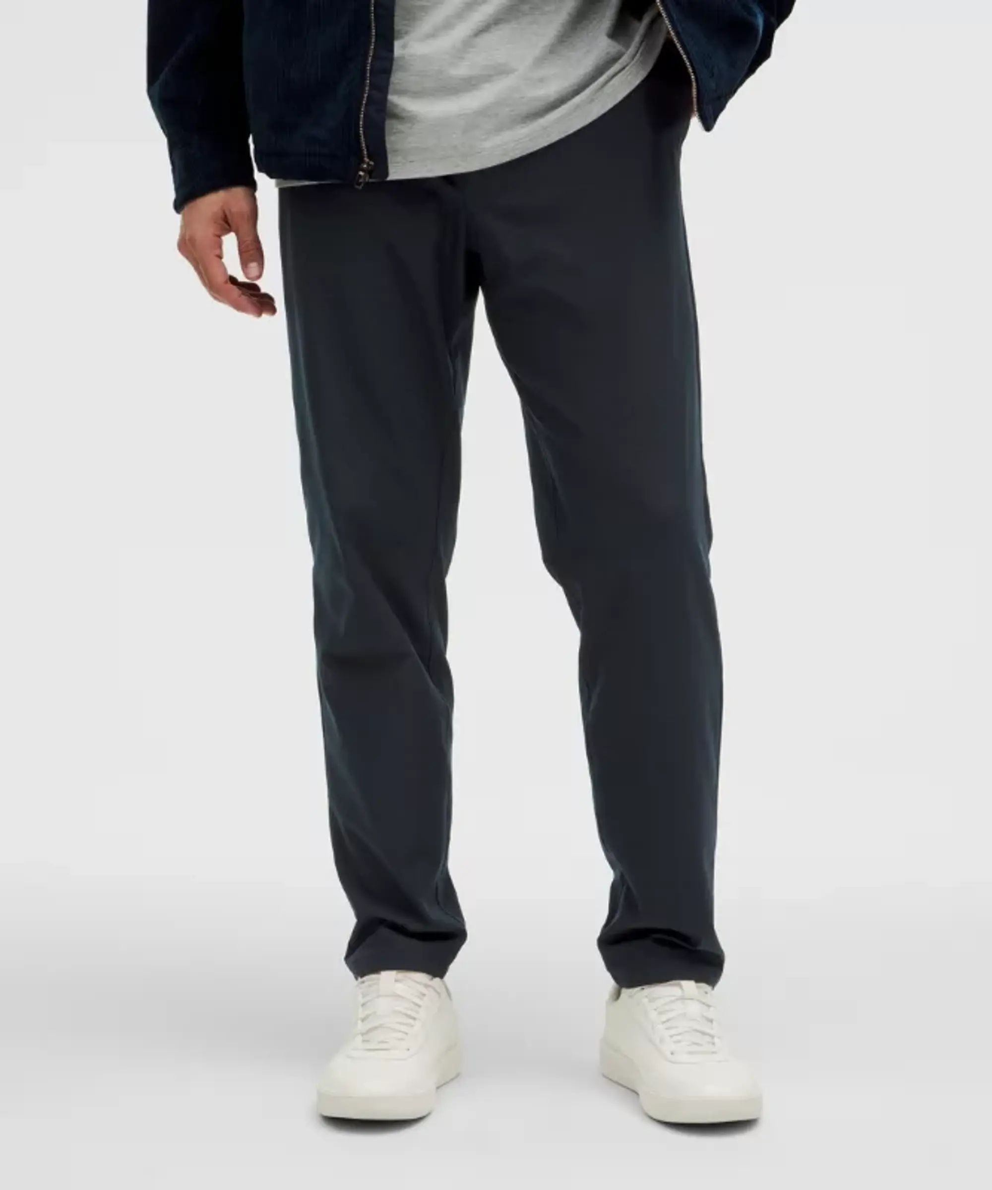 lululemon IE lululemon – Men's ABC Warpstreme Slim-Fit Pull-On Trousers Regular – Color Blue – Size L