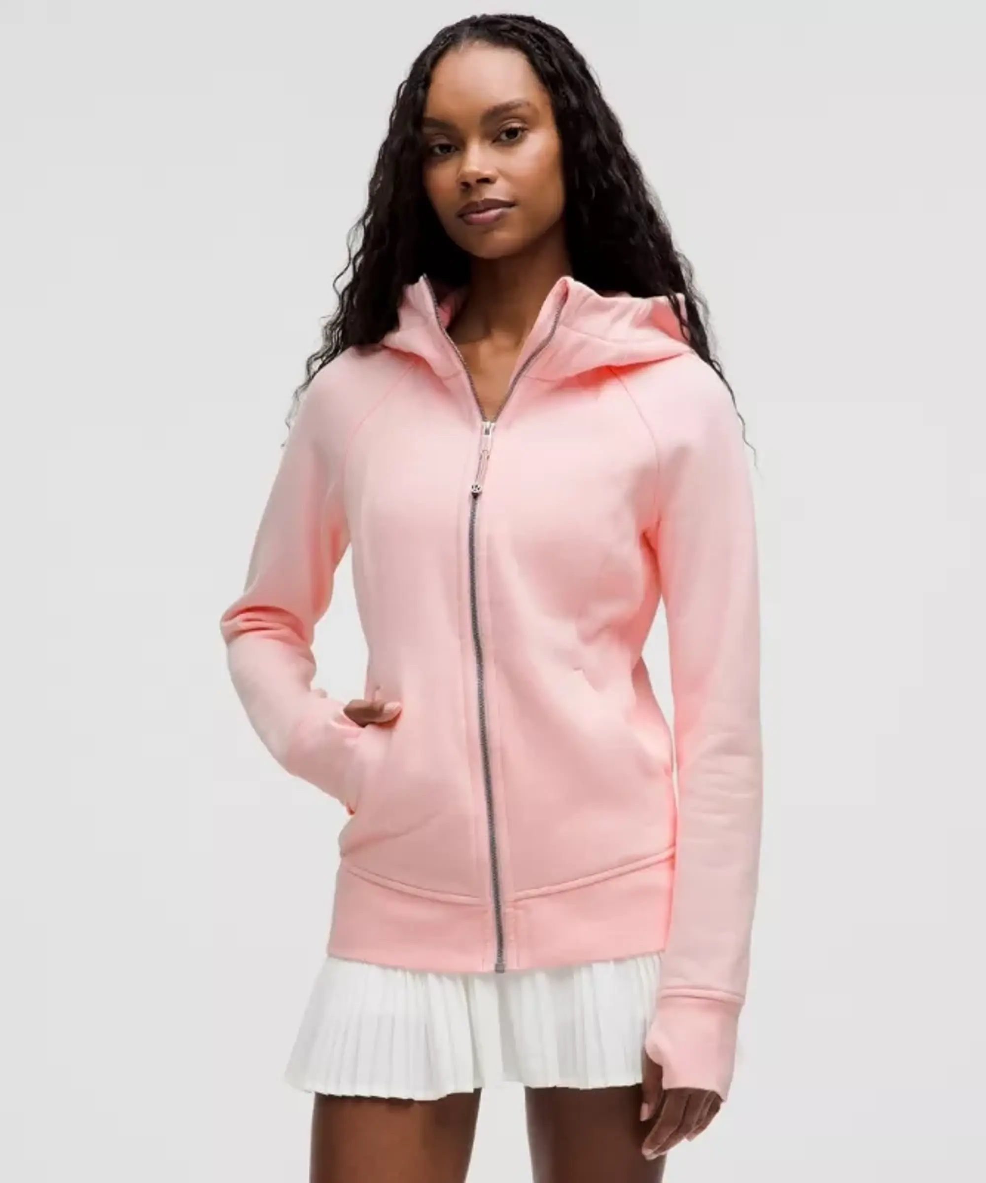 lululemon IE lululemon – Women's Scuba Full-Zip Hoodie – Color Pink – Size 6