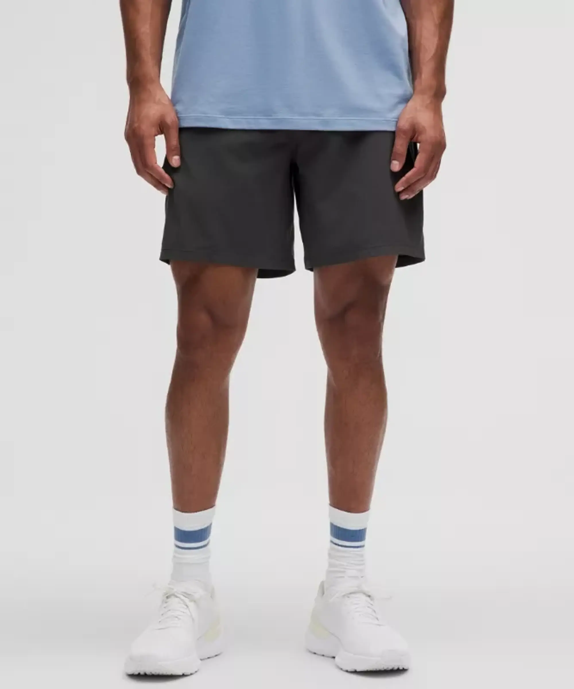 lululemon IE lululemon – Men's Pace Breaker Lined Shorts – 7 – Color Grey – Size 2XL