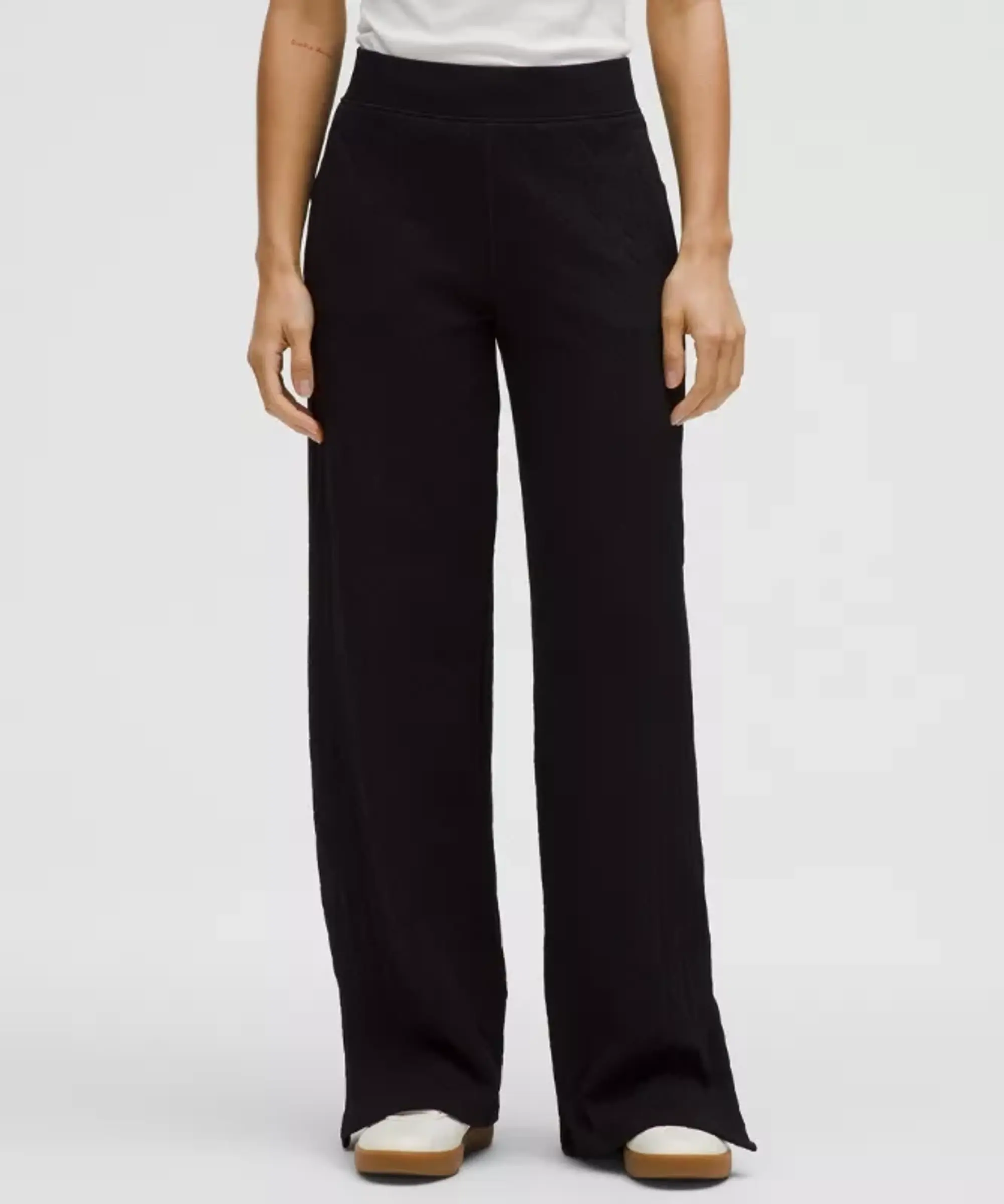 lululemon IE lululemon – Women's Engineered Warmth Cable-Knit Pants – Color Black – Size 8