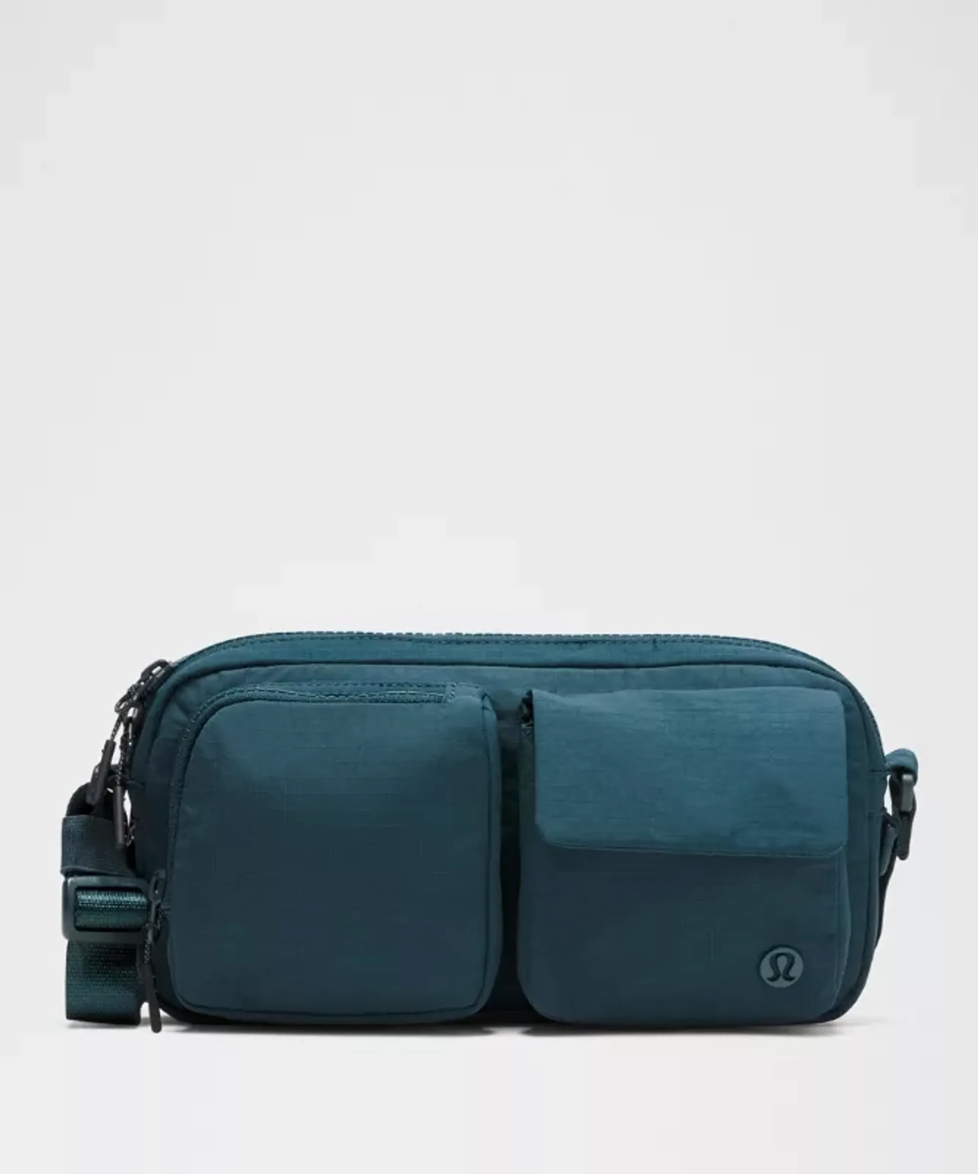 lululemon crossbody bag green Athletica Everywhere Belt 1L (Tidewater Teal) lululemon Multi Pocket Crossbody Bag