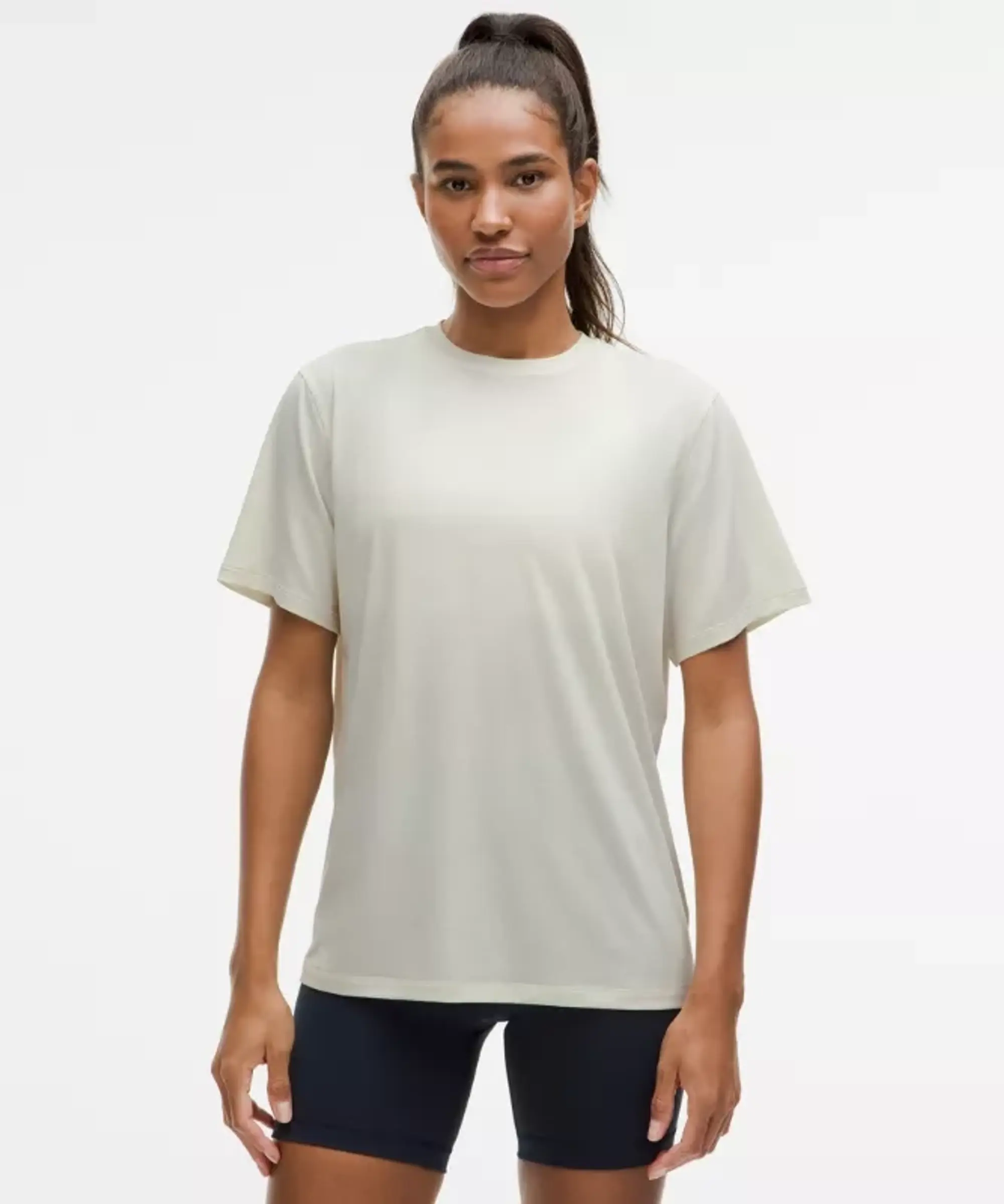 lululemon IE lululemon – Women's Jersey Training Short-Sleeve Shirt – Color White – Size 8