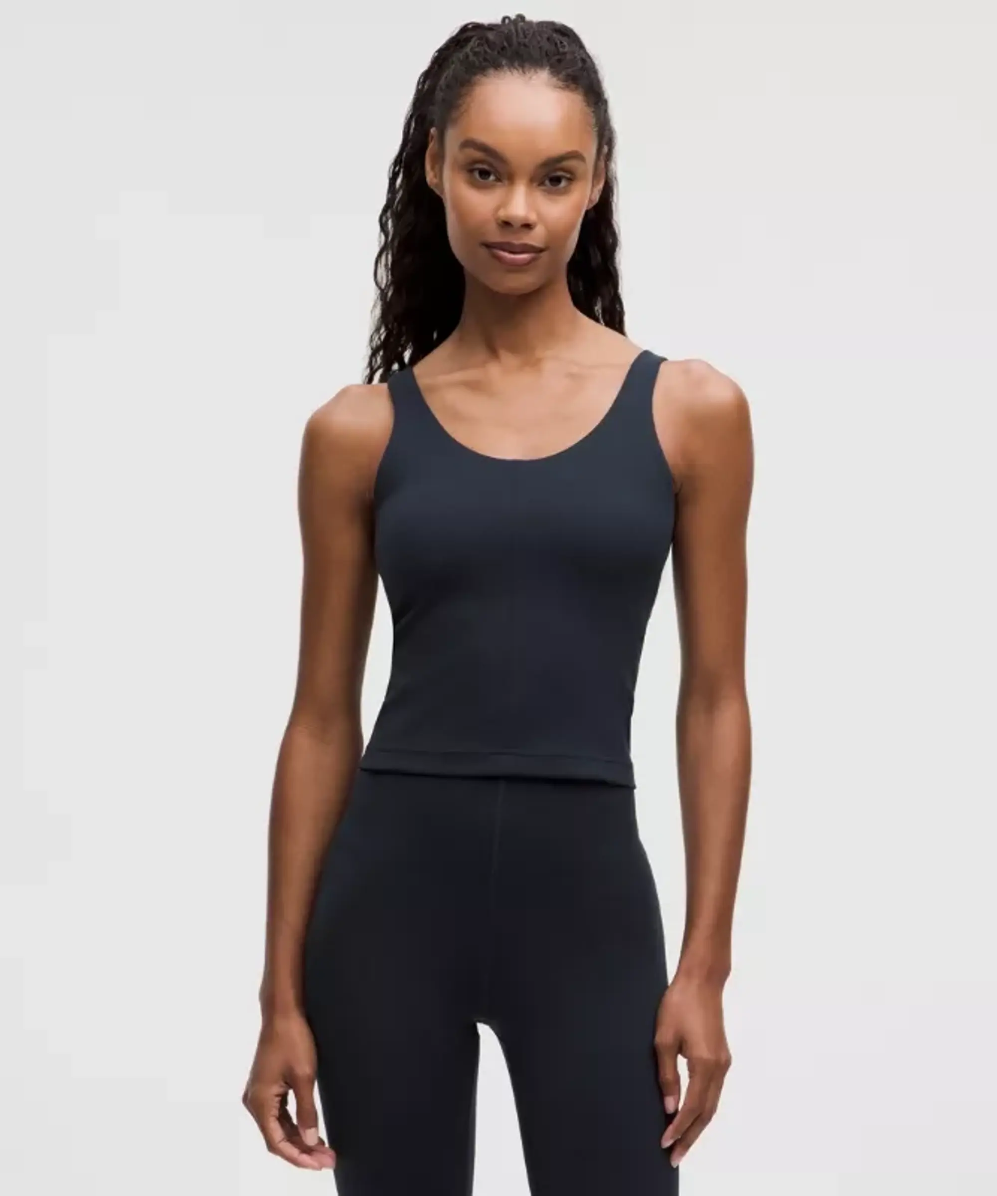 lululemon IE lululemon – Women's Glow Up Tank Top Medium Support, B/C Cup – Color Blue – Size 2