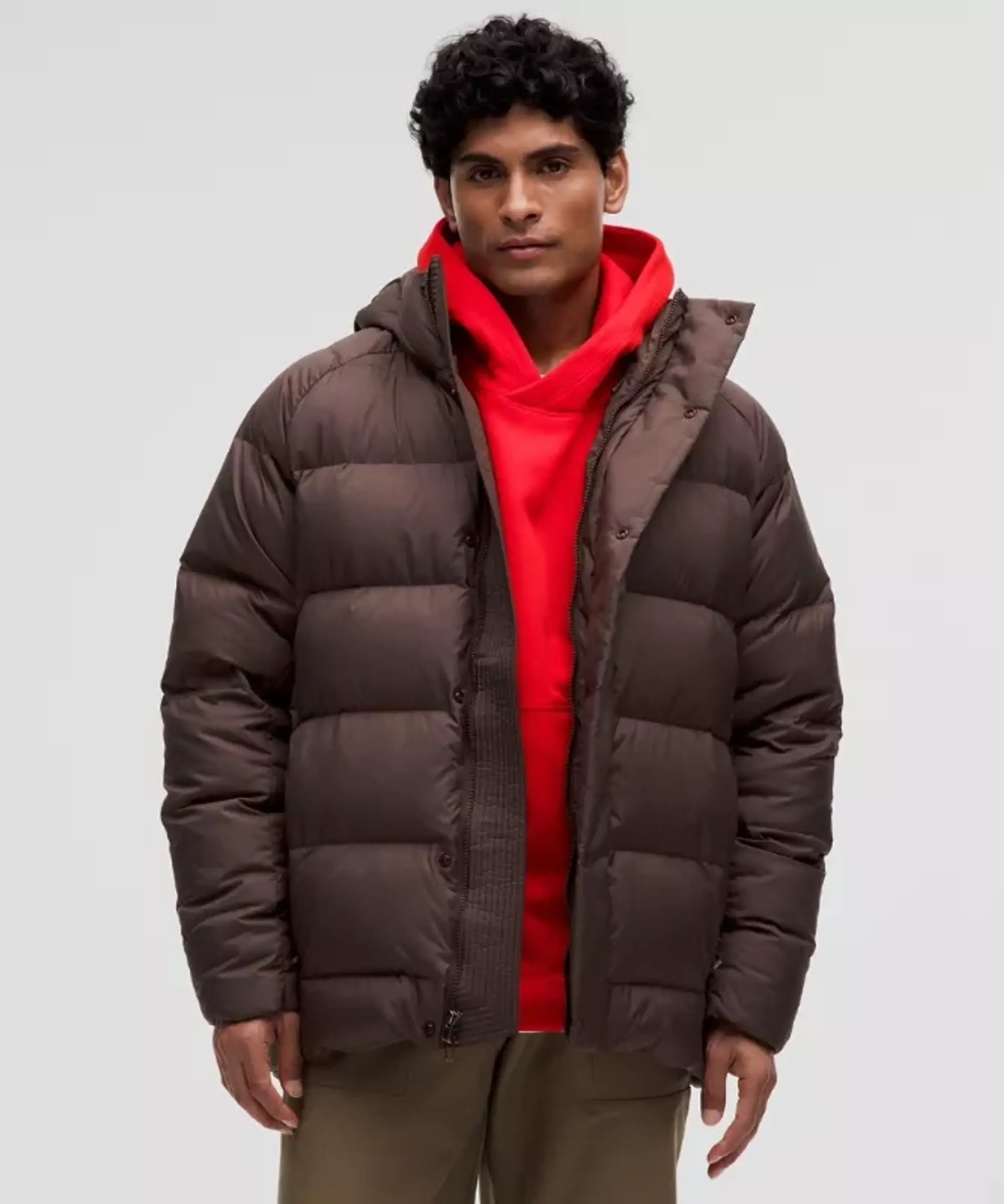 lululemon IE lululemon – Men's Wunder Puff 600-Down-Fill Jacket – Color Brown – Size L