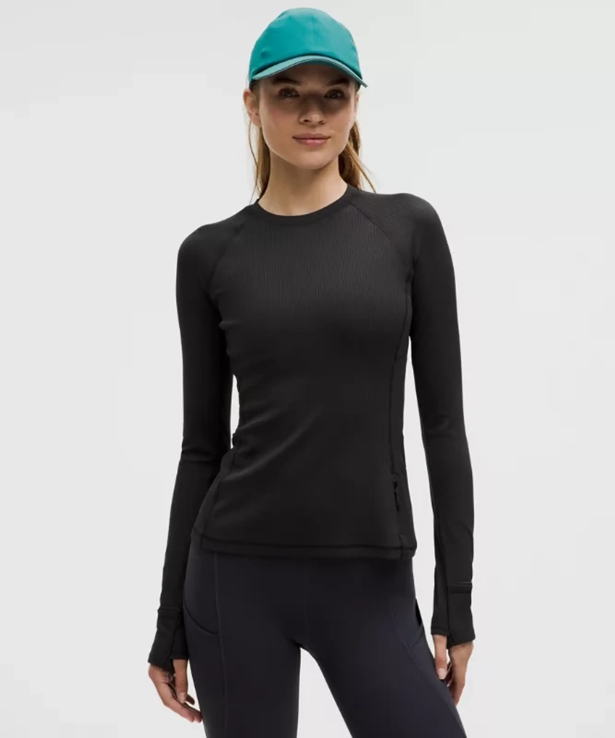 lululemon IE lululemon – Women's It's Rulu Ribbed Long-Sleeve Shirt – Color Black – Size 2XS