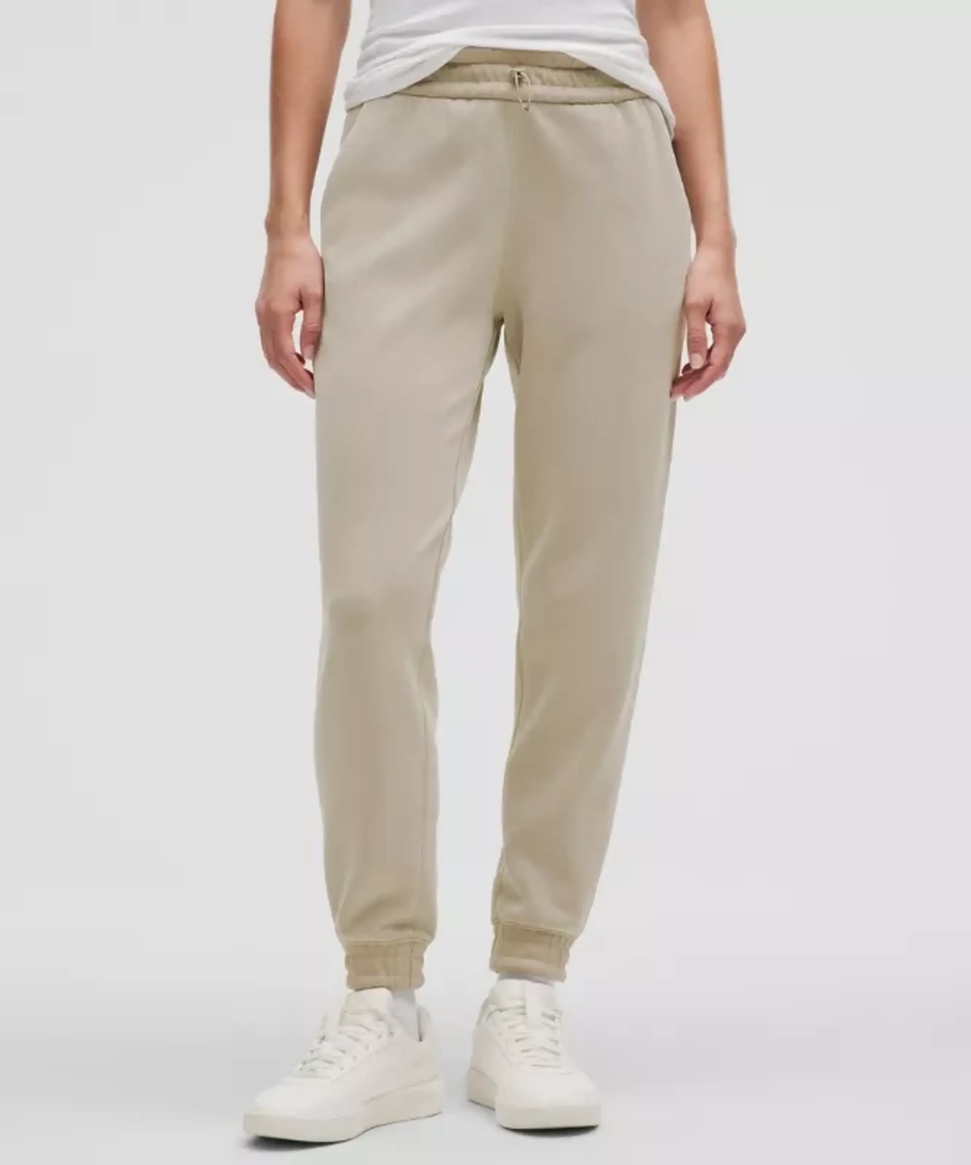 lululemon IE lululemon – Women's Brushed Softstreme High-Rise Joggers – Color White – Size 8