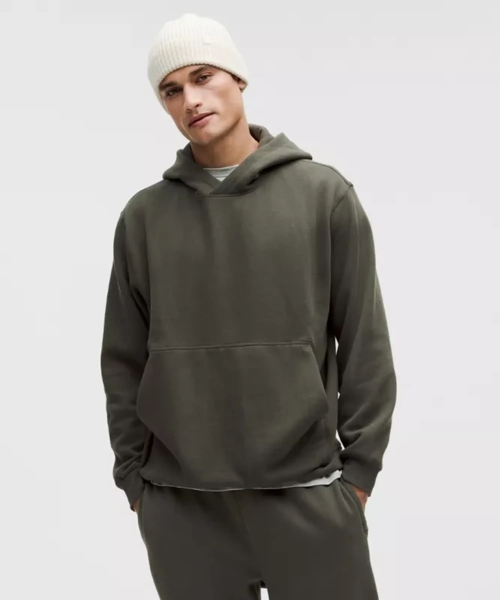 lululemon IE lululemon – Men's Steady State Pullover Hoodie – Color Brown – Size 2XL