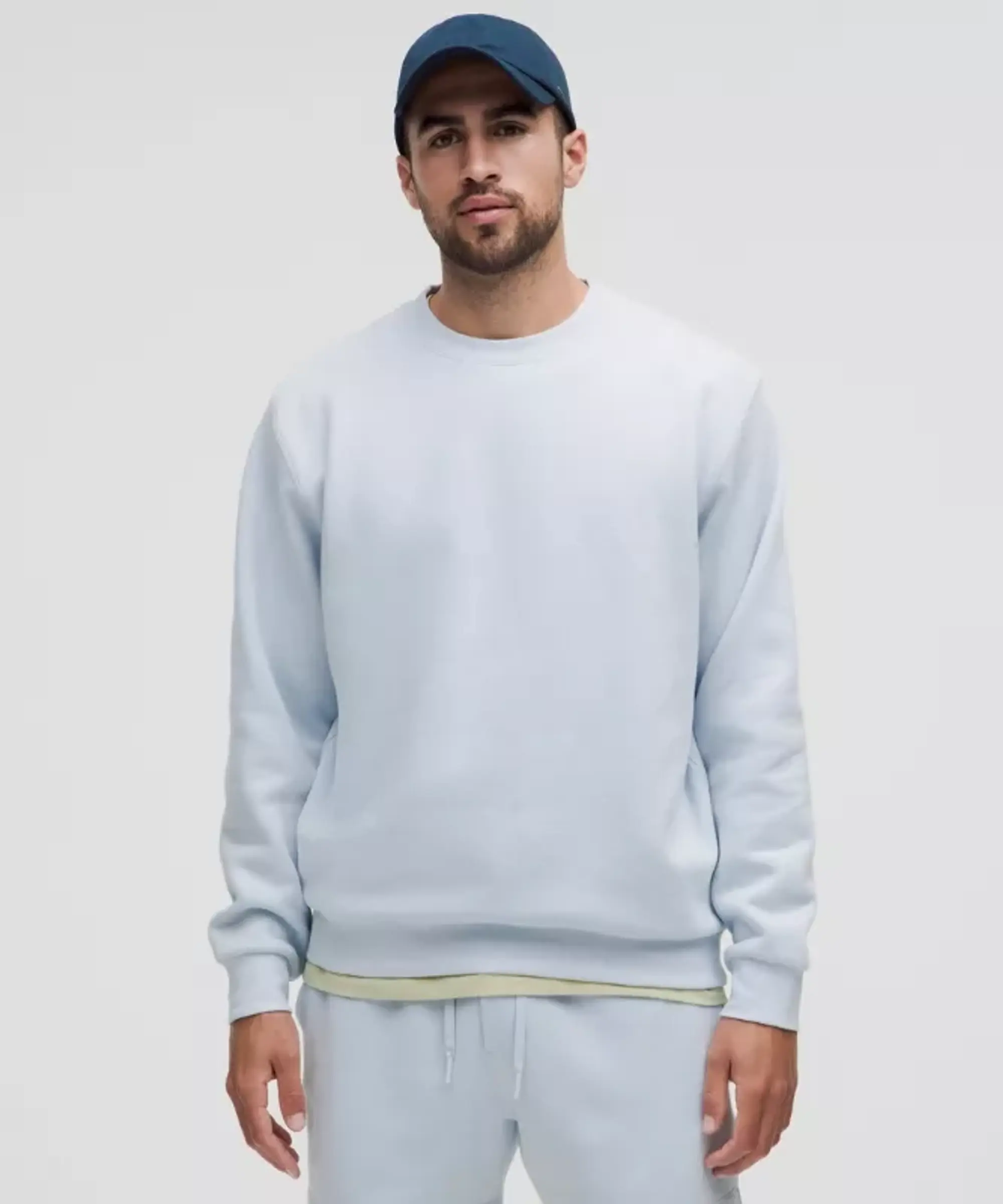 lululemon IE lululemon – Men's Steady State Crew Sweatshirt – Color Blue – Size 2XL