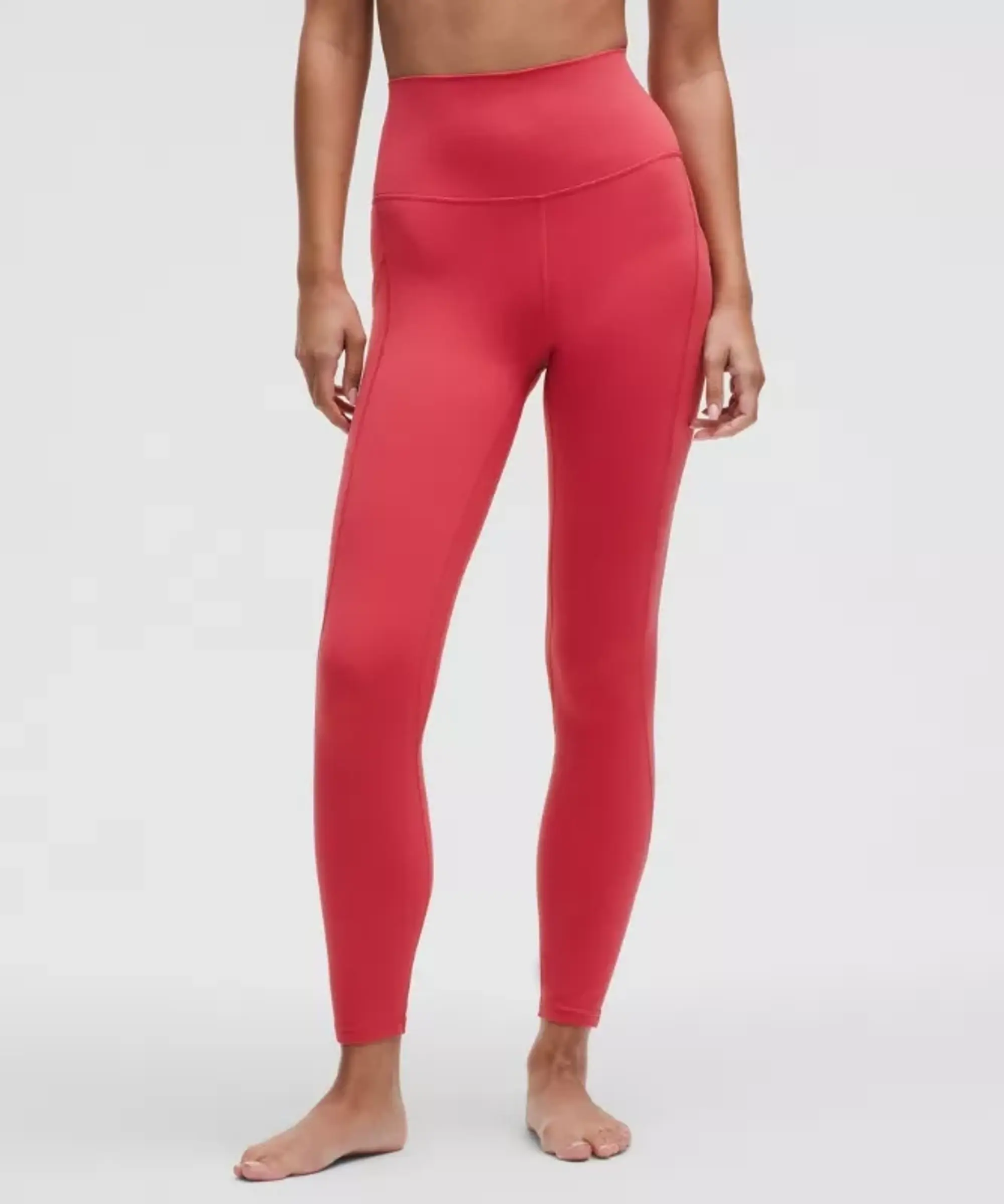 lululemon IE lululemon – Women's Align High-Rise Pants with Pockets – 25 – Color Red – Size 8