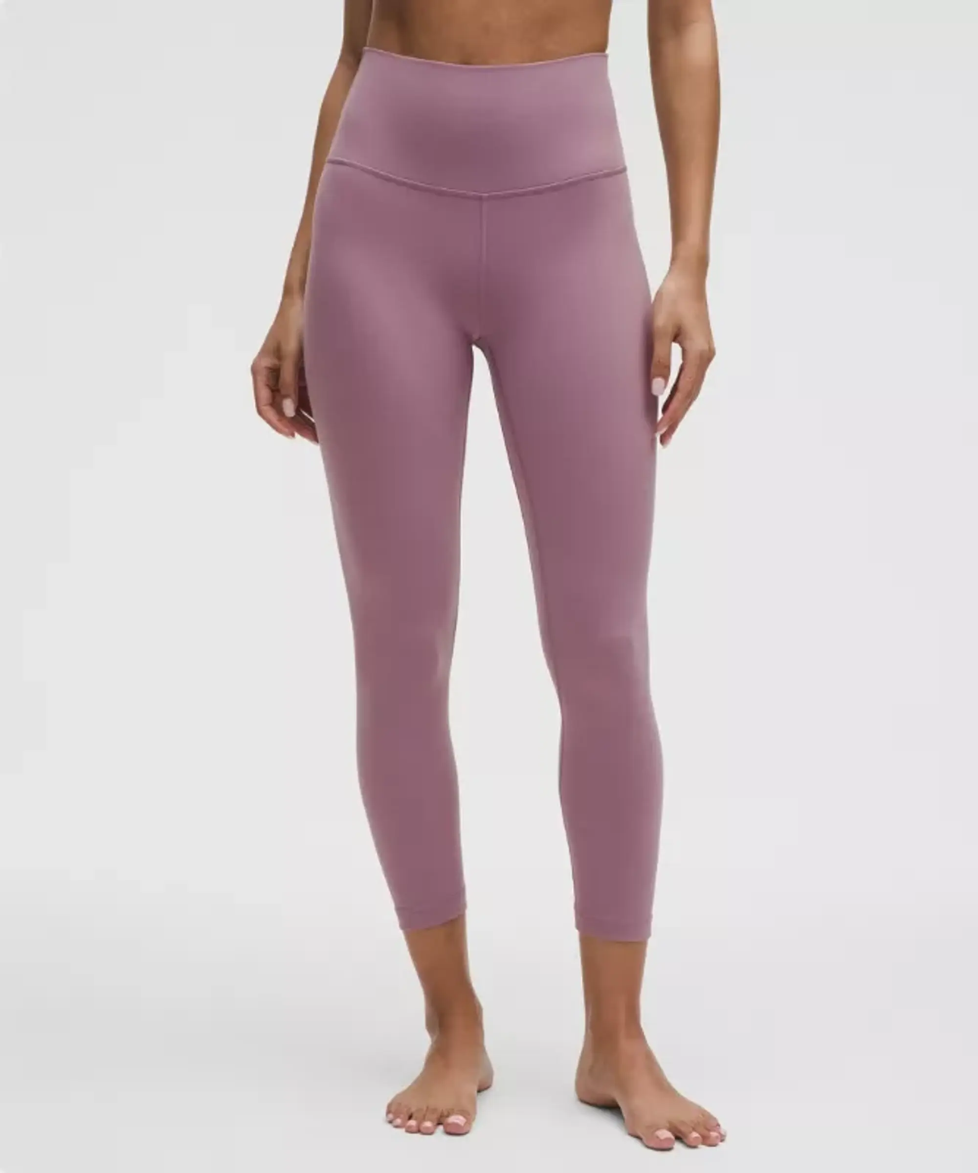 lululemon IE lululemon – Women's Align High-Rise Crop Leggings – 23 – Color Purple – Size 8