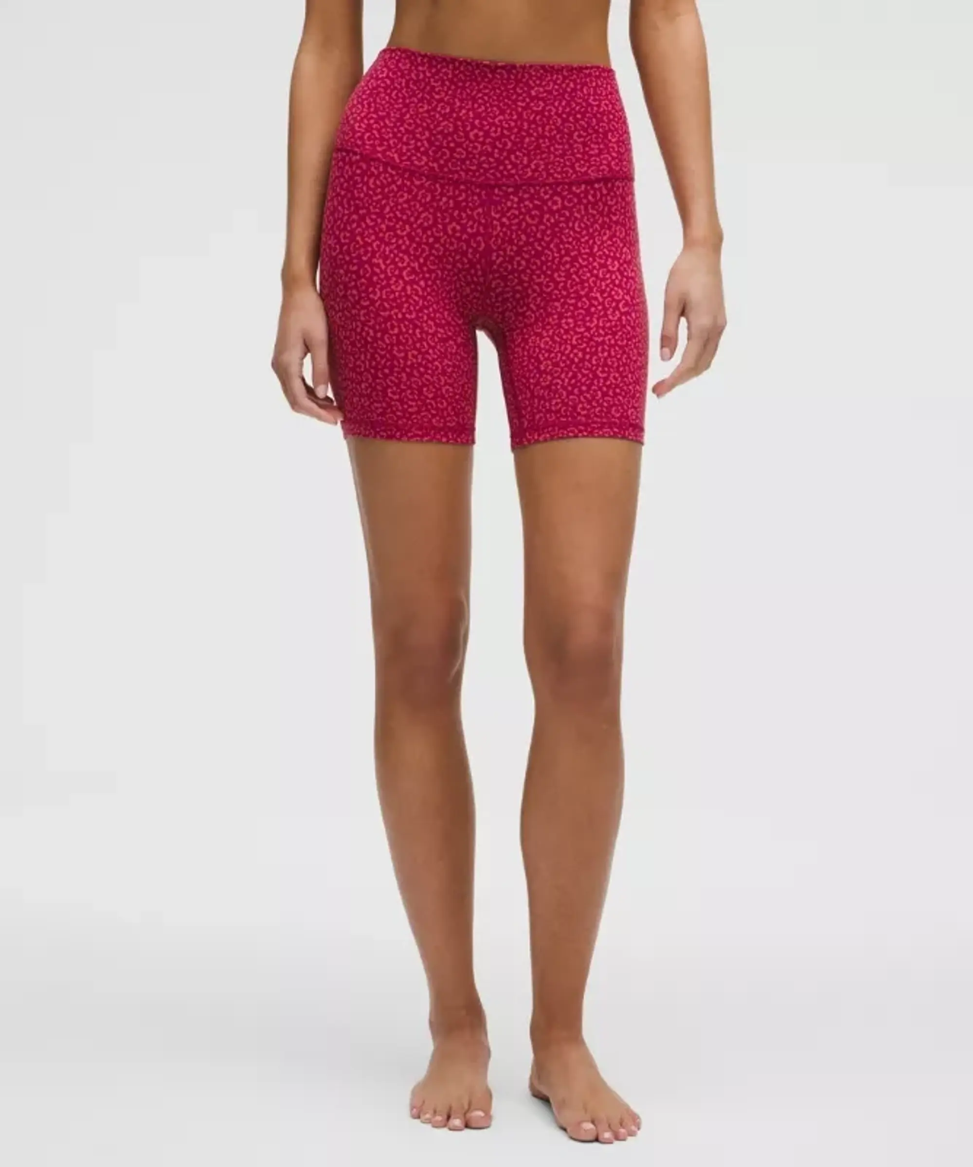 lululemon IE lululemon – Women's Align High-Rise Shorts – 6 – Color Red/Pink – Size 8