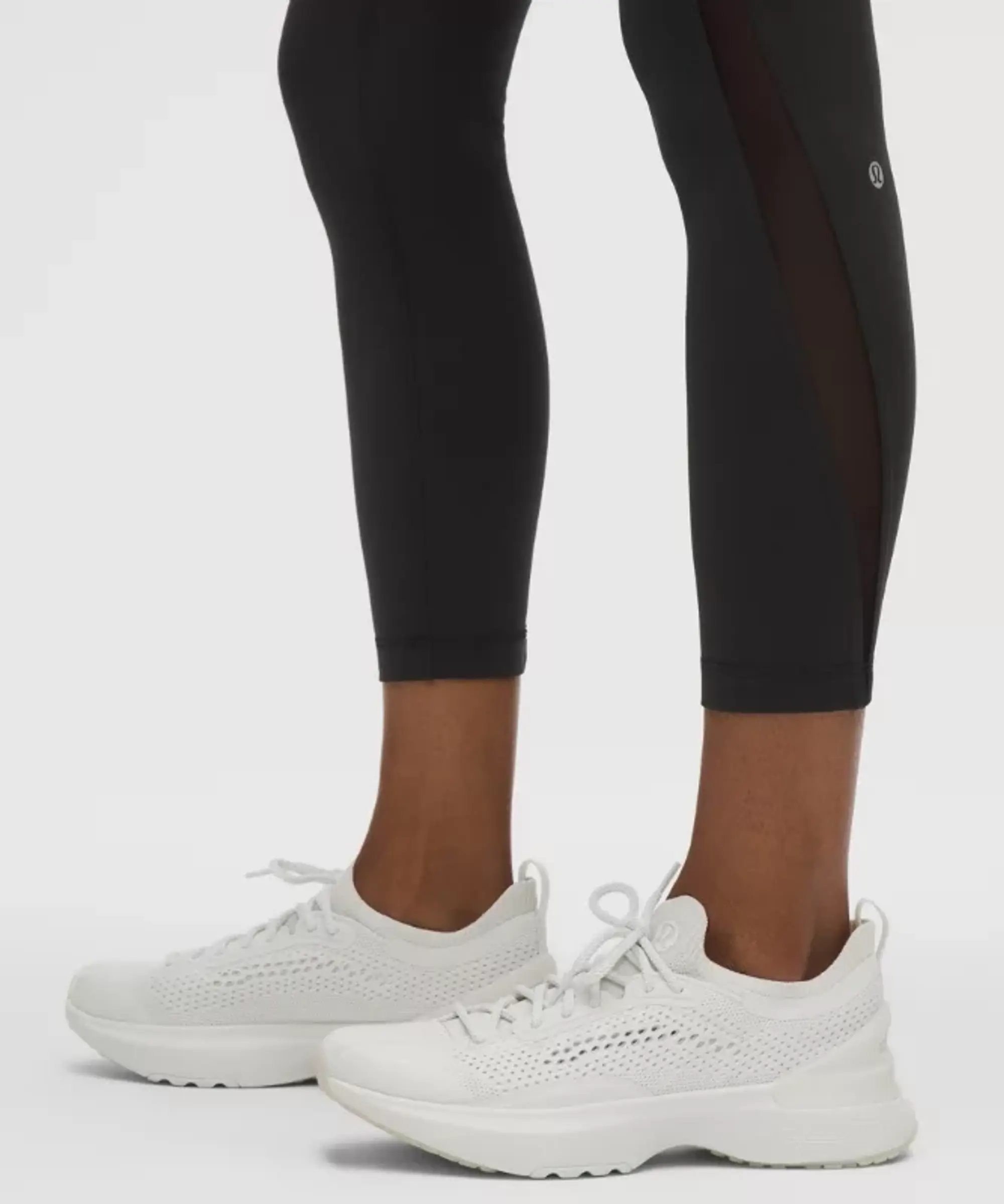 lululemon IE lululemon – Women's Wunder Train Mesh Panel High-Rise Tight Leggings – 25 – Color Black – Size 14