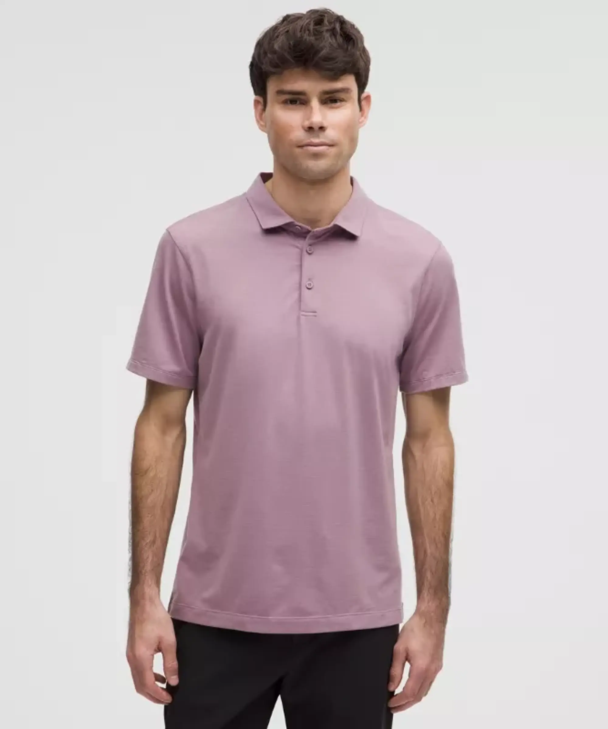 lululemon IE lululemon – Men's Evolution Short-Sleeve Polo Shirt – Color Purple – Size 2XL