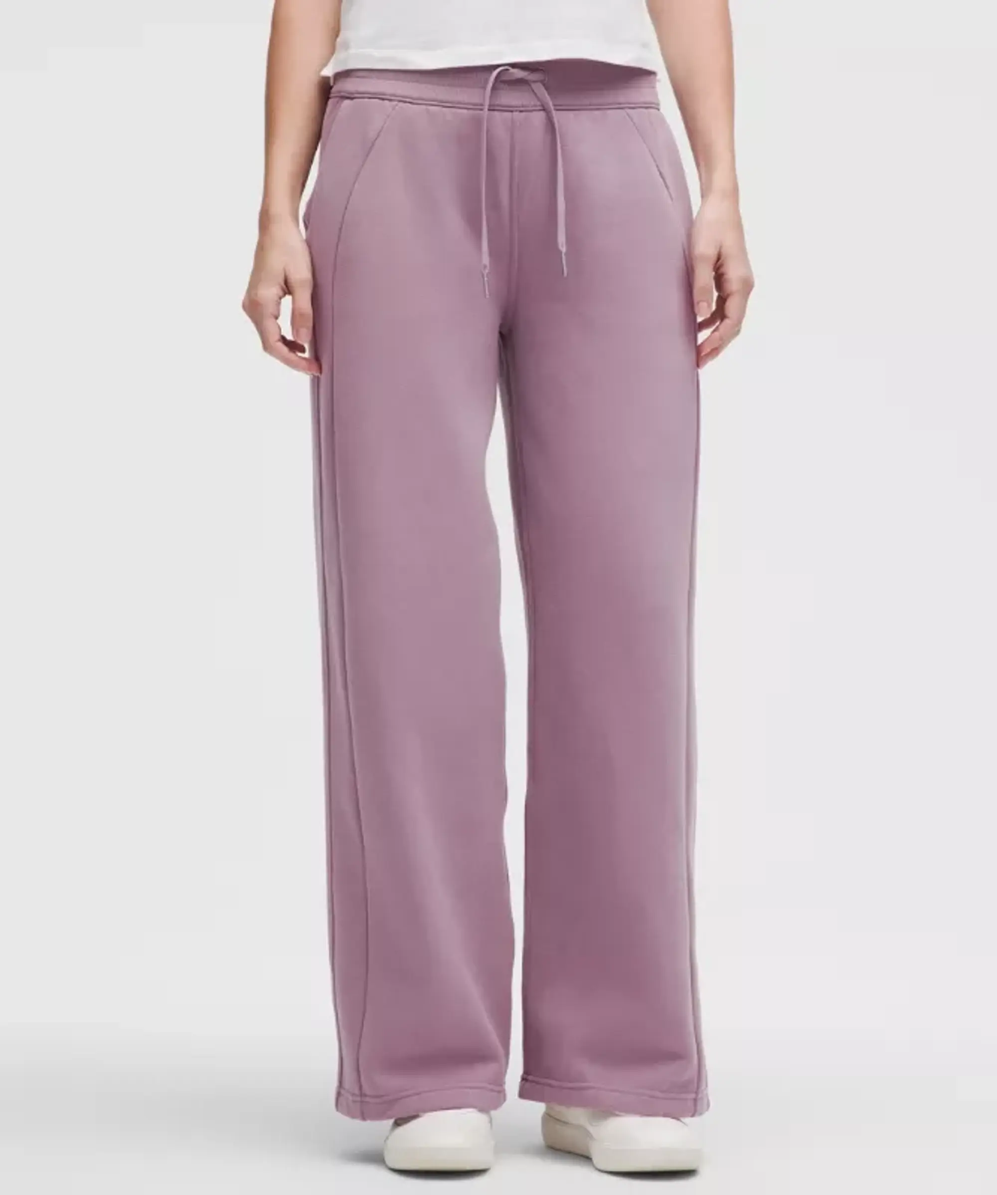 lululemon IE lululemon – Women's Scuba Mid-Rise Wide-Leg Pants Regular – Color Purple – Size 3XS