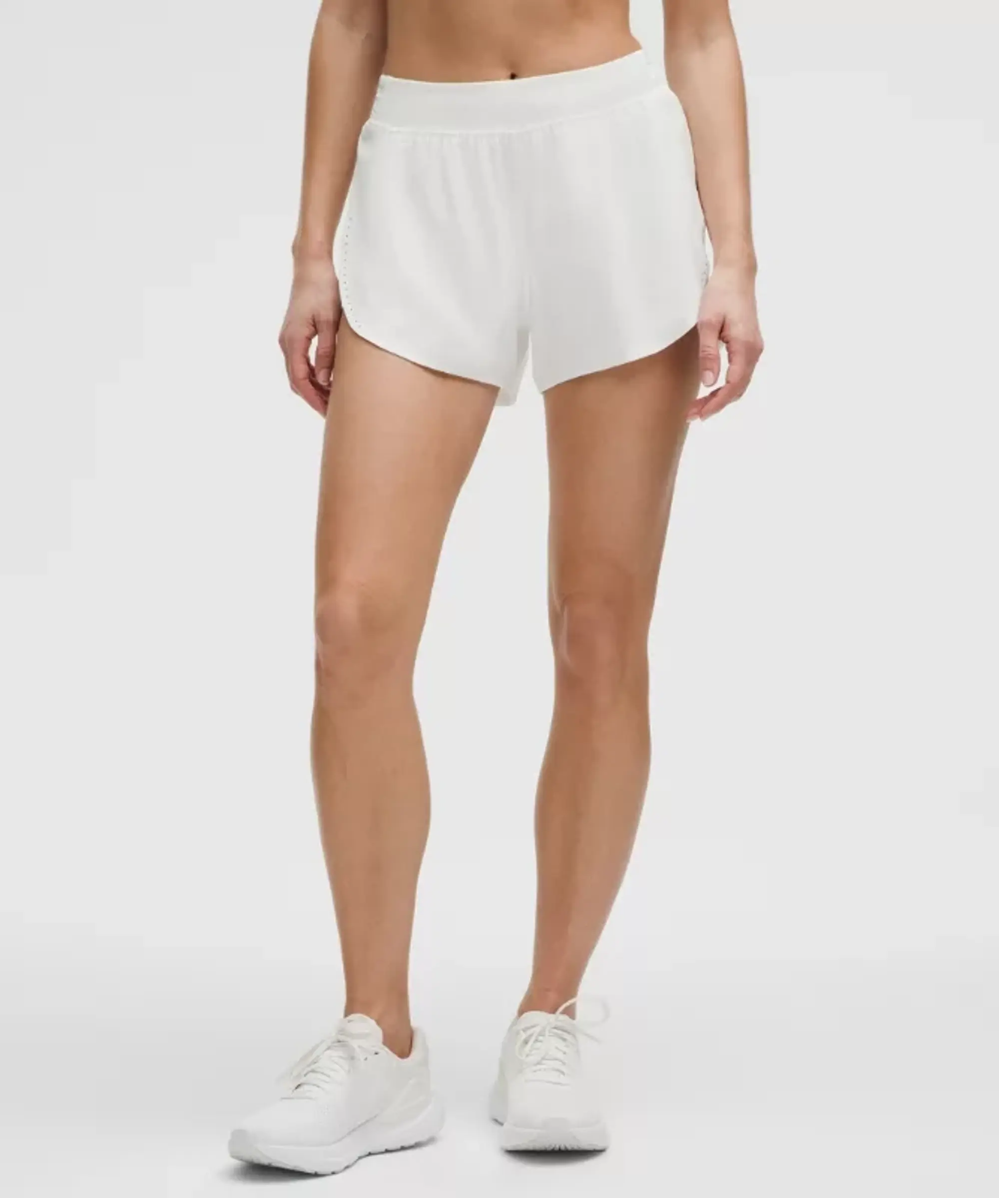 lululemon IE lululemon – Women's Fast and Free High-Rise Classic-Fit Split Shorts – 3 – Color White – Size 3XS
