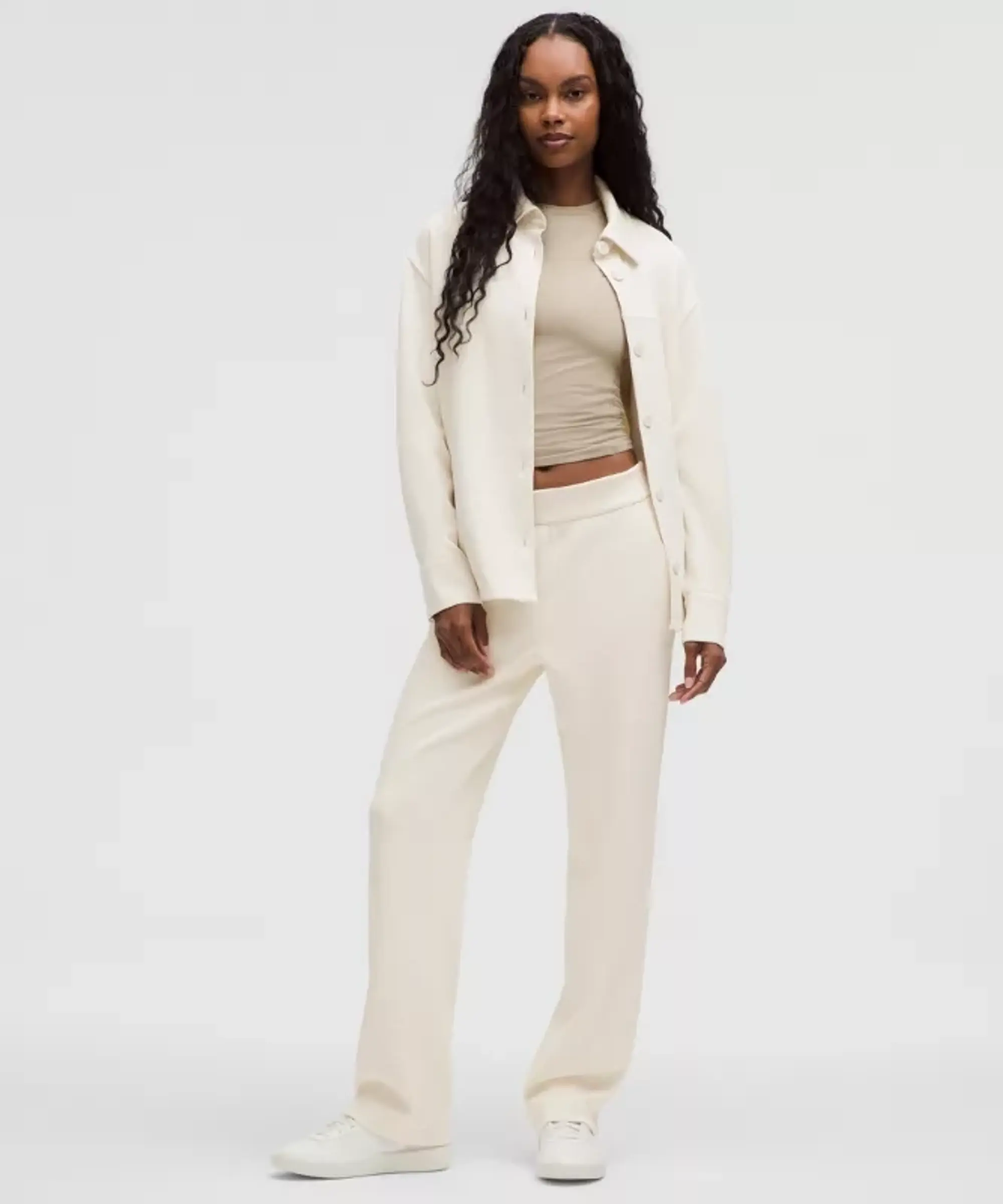 lululemon IE lululemon – Women's Softstreme High-Rise Straight-Leg Pants Regular – Color White – Size 3XS
