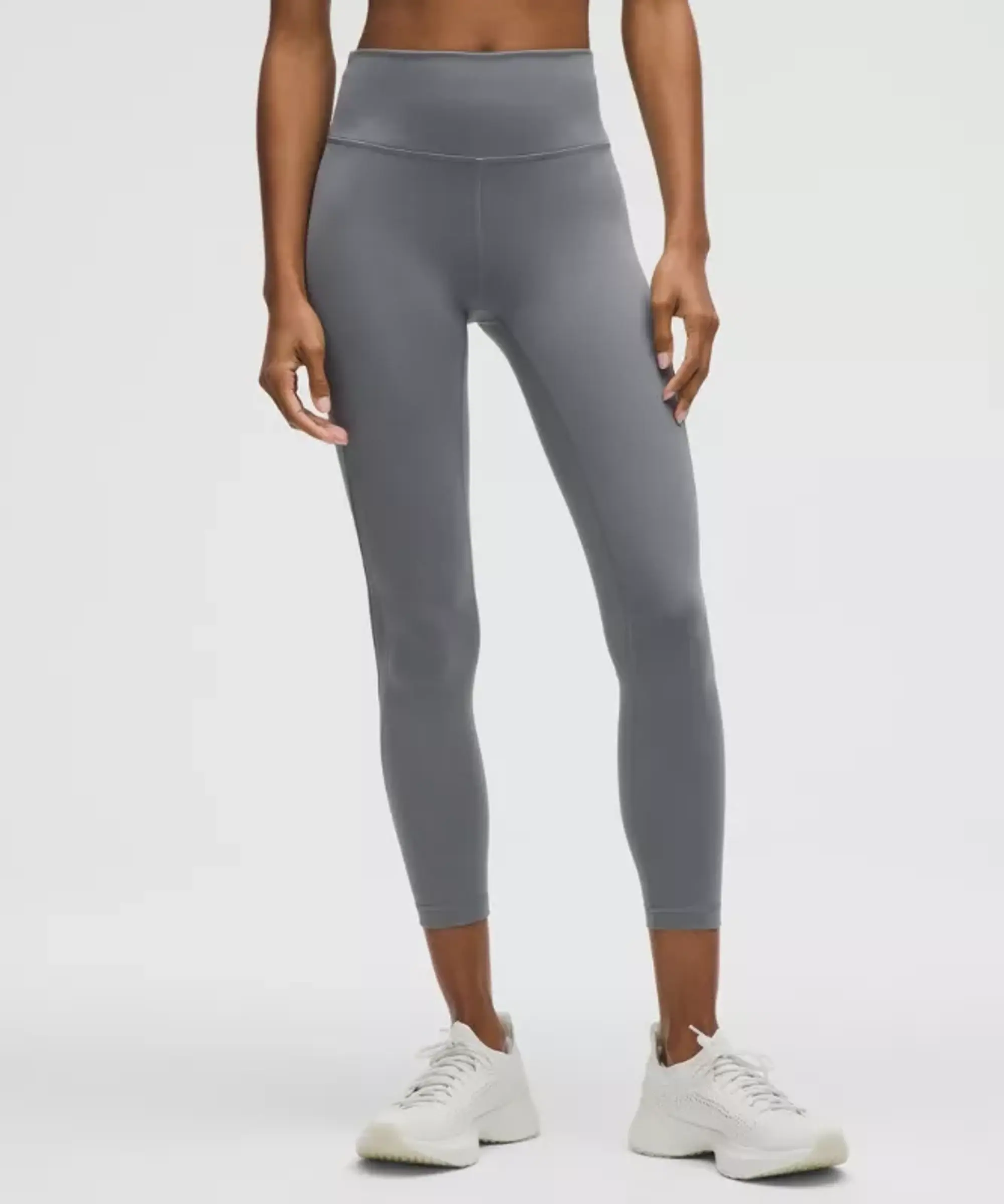 lululemon IE lululemon – Women's Wunder Train Mesh Panel High-Rise Tight Leggings – 25 – Color Grey – Size 8