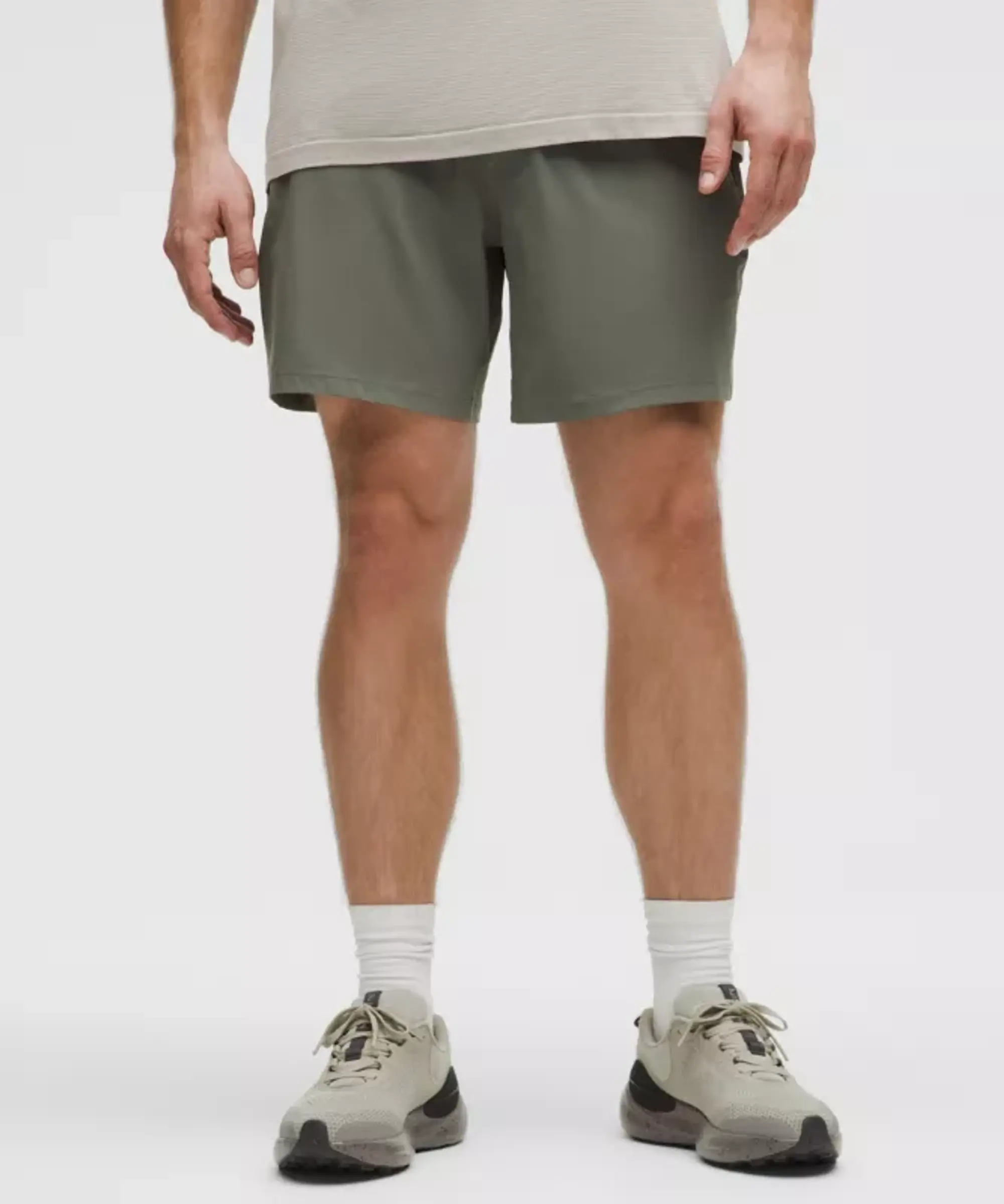 lululemon IE lululemon – Men's Pace Breaker Linerless Shorts – 7 – Color Grey – Size 2XL