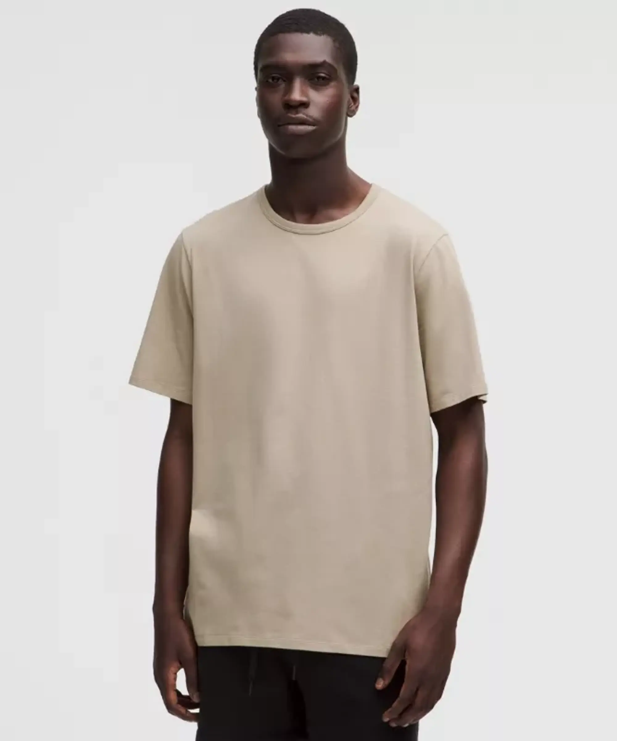 lululemon IE lululemon – Men's Organic Classic-Fit T-Shirt – Color Brown – Size 2XL