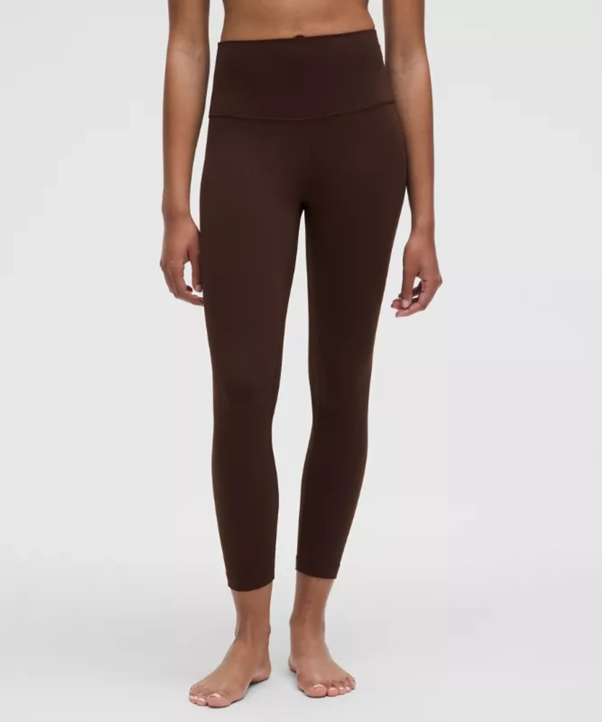 lululemon IE lululemon – Women's Align High-Rise Crop Leggings – 23 – Color Brown – Size 8