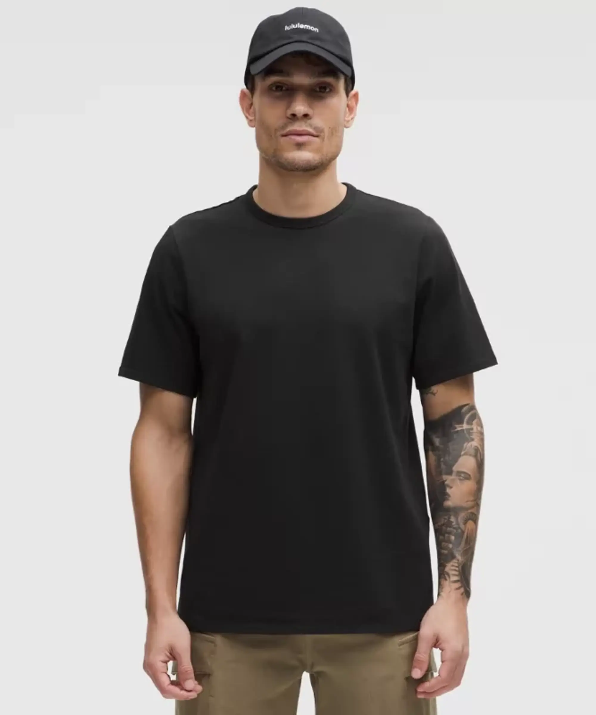 lululemon IE lululemon – Men's Organic Classic-Fit T-Shirt – Color Black – Size 2XL