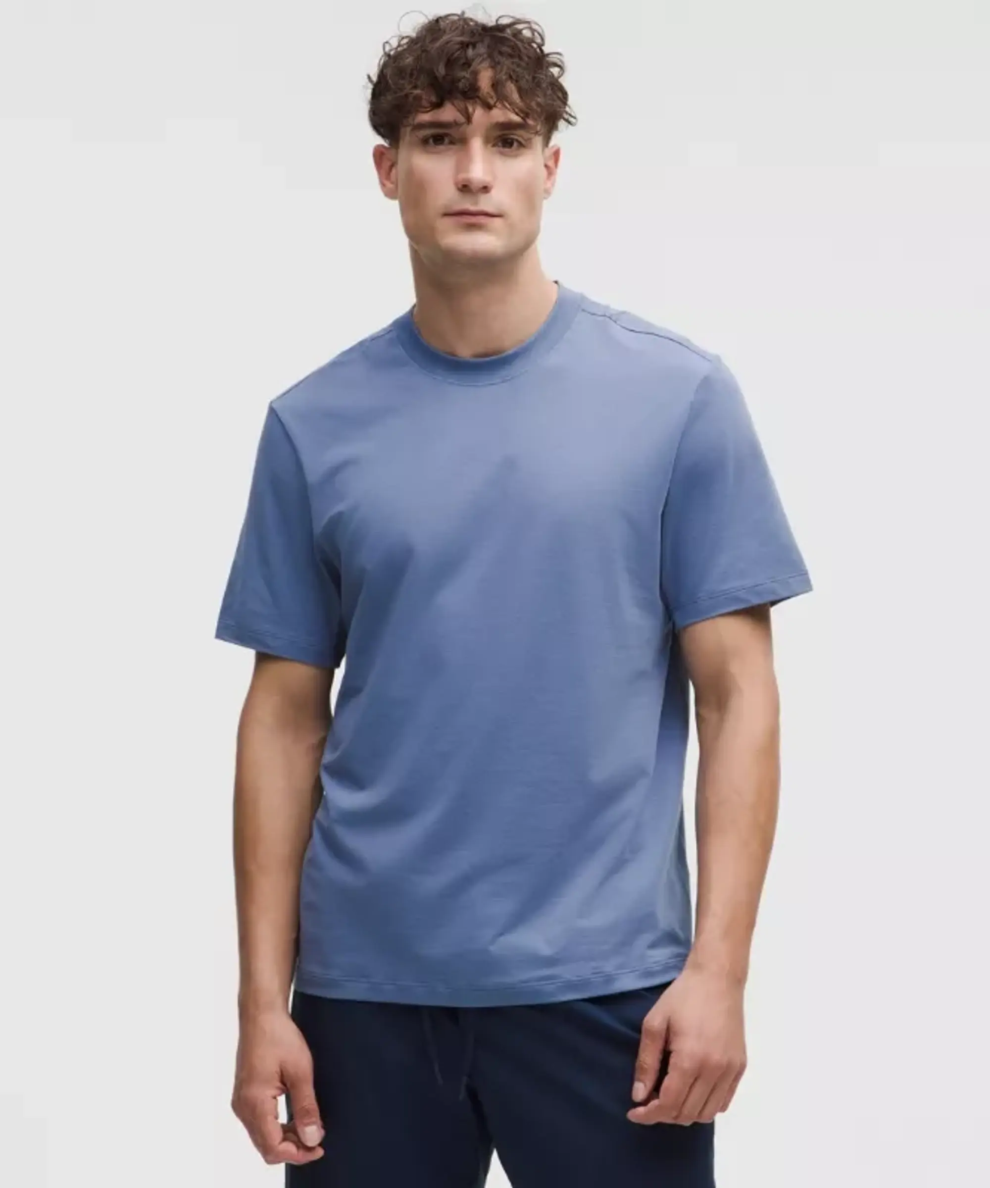 lululemon IE lululemon – Men's Zeroed In Short-Sleeve Shirt – Color Blue – Size 2XL