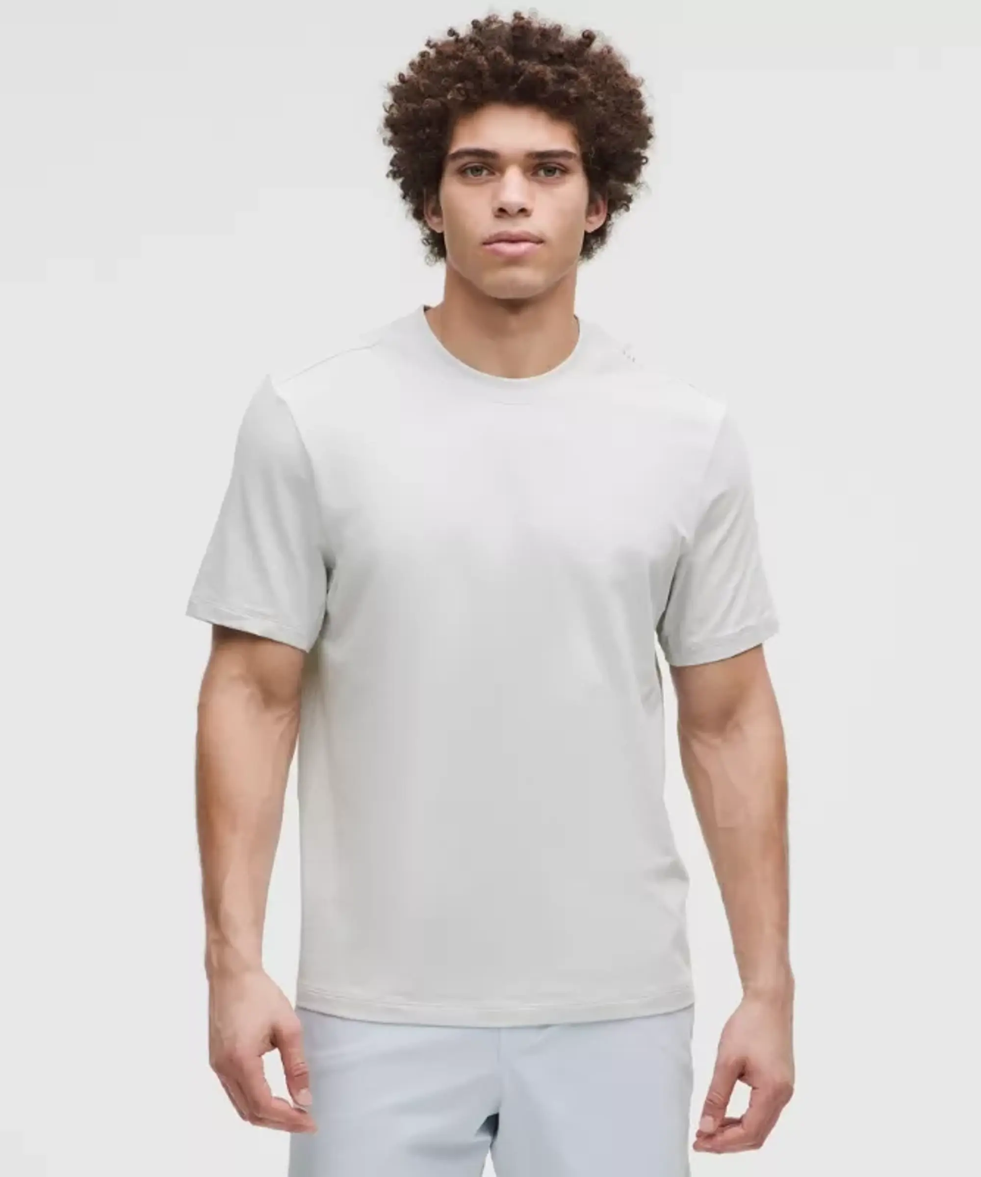 lululemon IE lululemon – Men's Zeroed In Short-Sleeve Shirt – Color White – Size 2XL