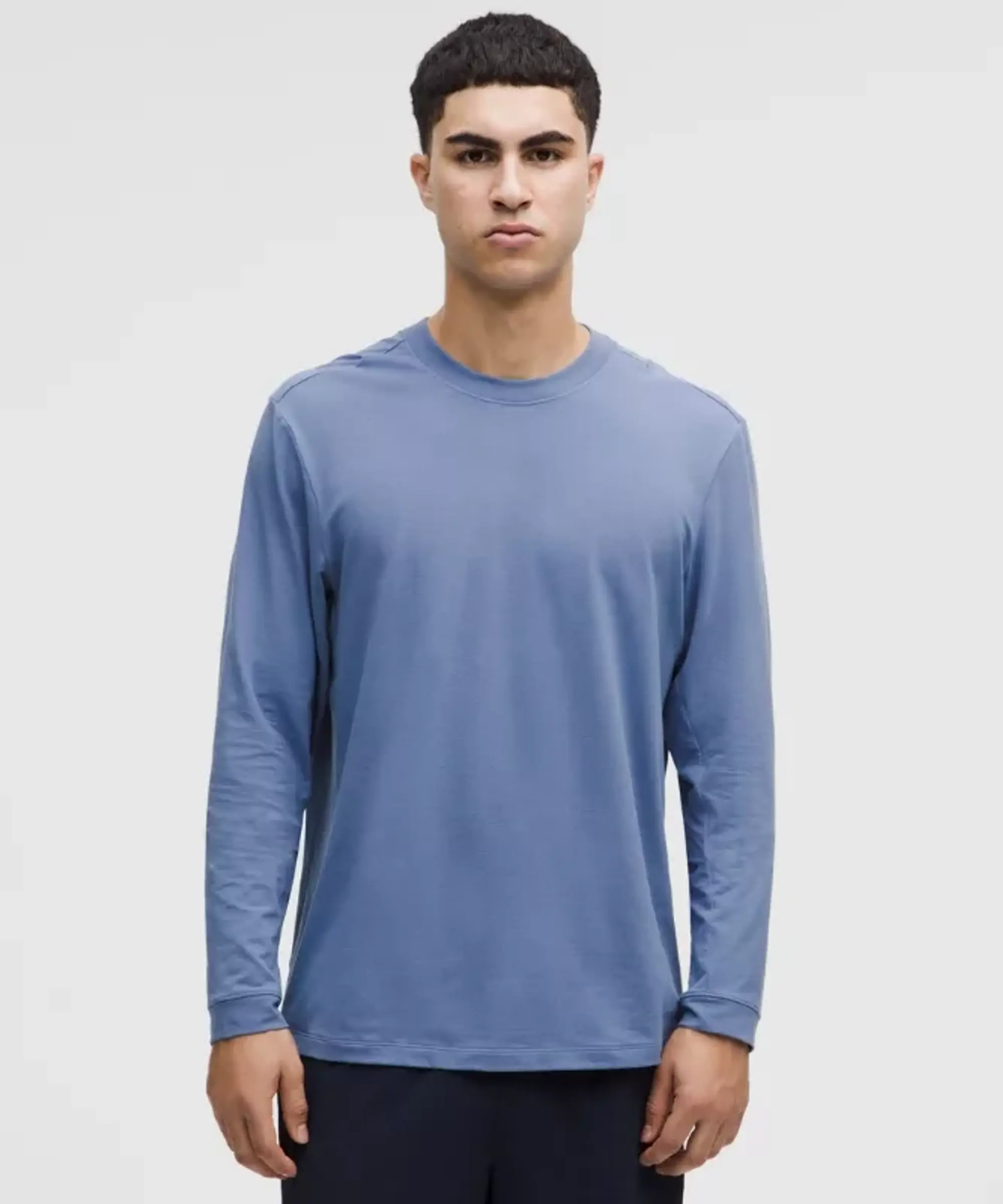 lululemon IE lululemon – Men's Zeroed In Long-Sleeve Shirt – Color Blue – Size 2XL